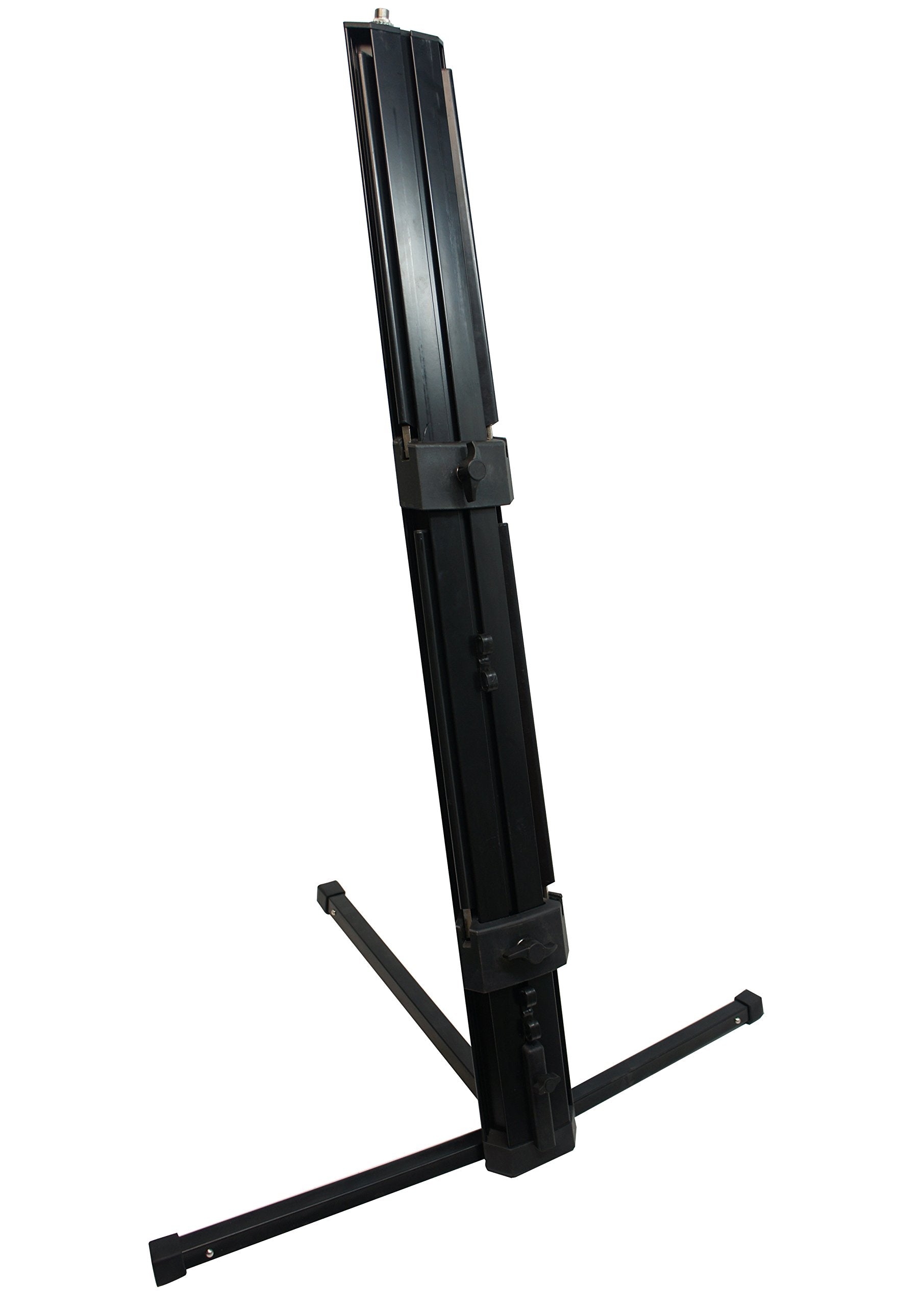 Harmony Audio Ha Keystand Professional 2 Tier Column Keyboard Stand With 5/8' Mic Mount Ver2.0