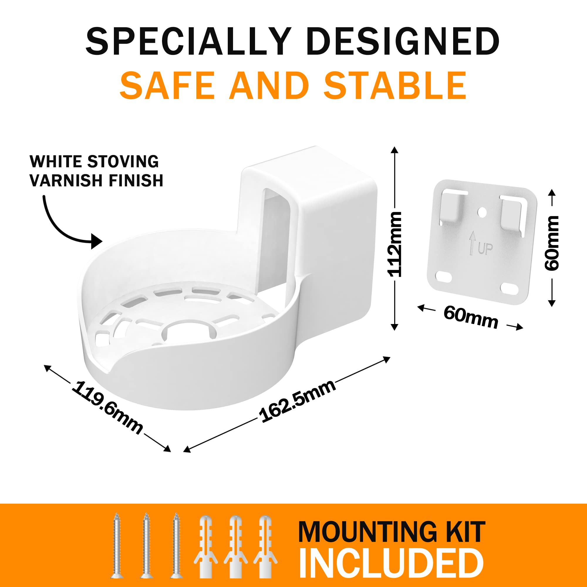 Bangcheer Wall Mount For Tp Link, Deco X20 X60 X50 X55 Wifi 6 Wall Mount Bracket With Cable Organizer Home Mesh Wifi System, Stu