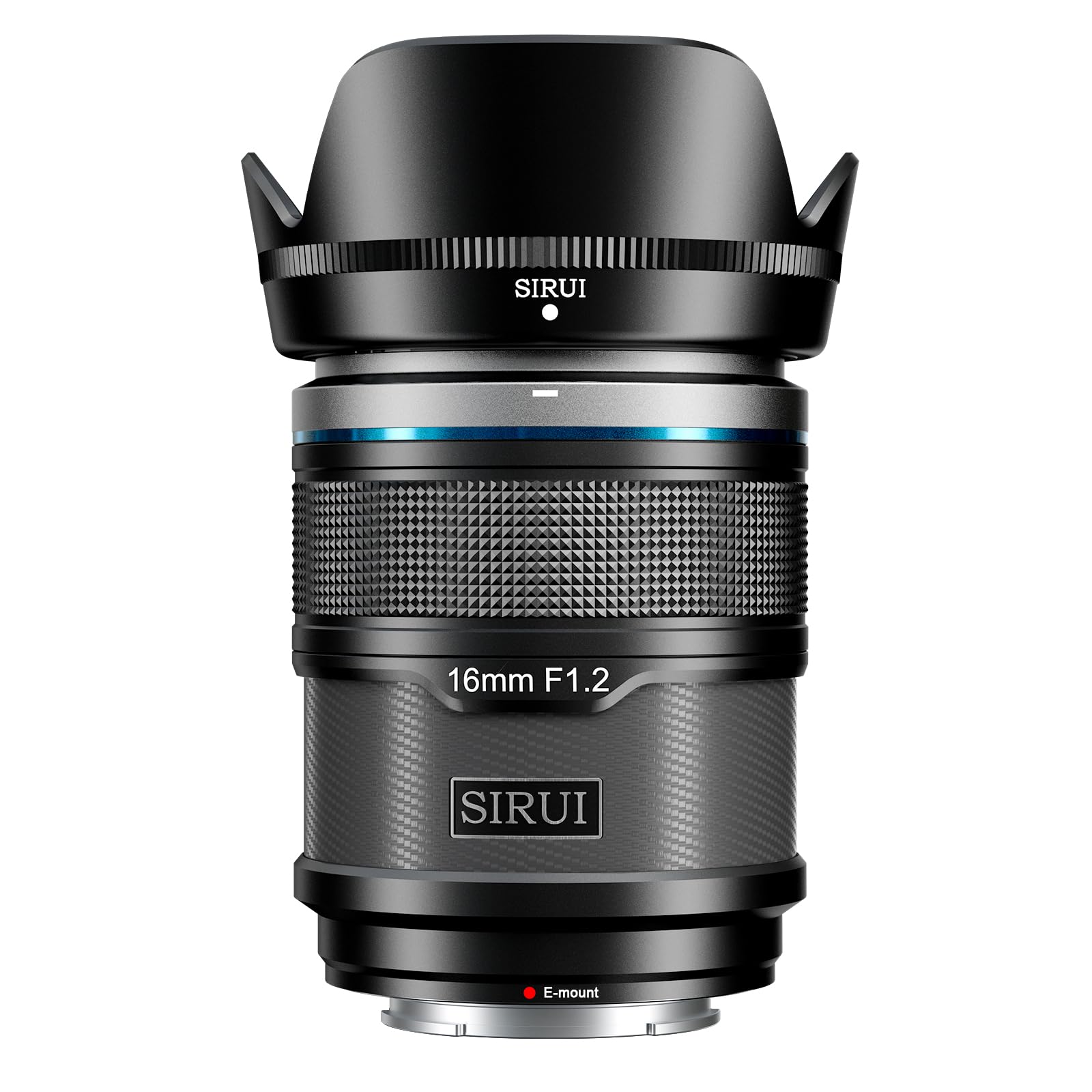 Sirui Sniper 16Mm Autofocus Lens, F1.2 Wide Angle Aps C Camera Lens For A5, A6, Fx30, Zv E10 (E Mount, Black)