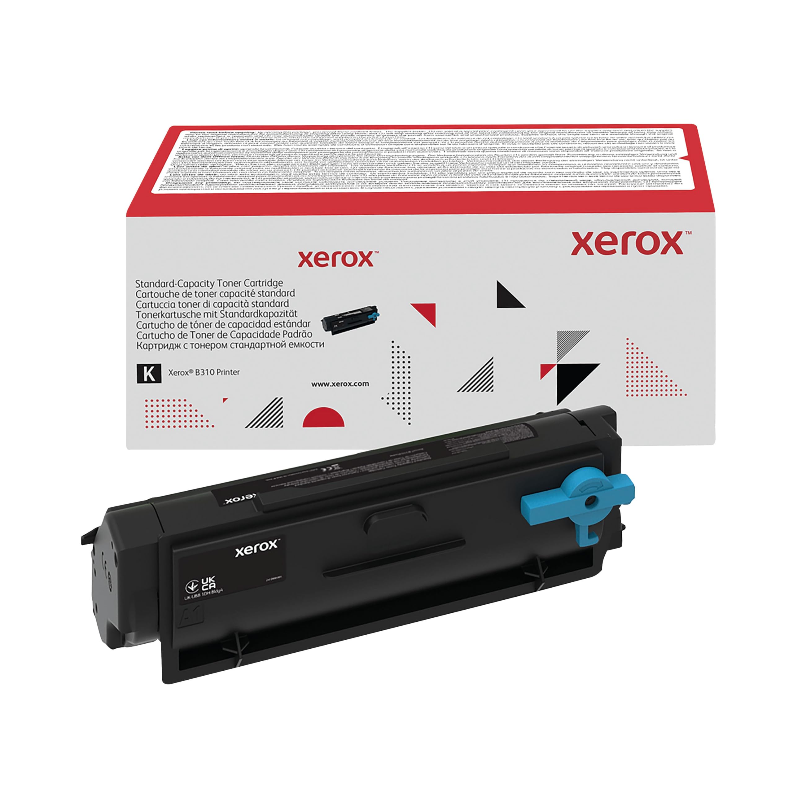 Xerox 006r04376 Toner, 3,000 Page-Yield, Black