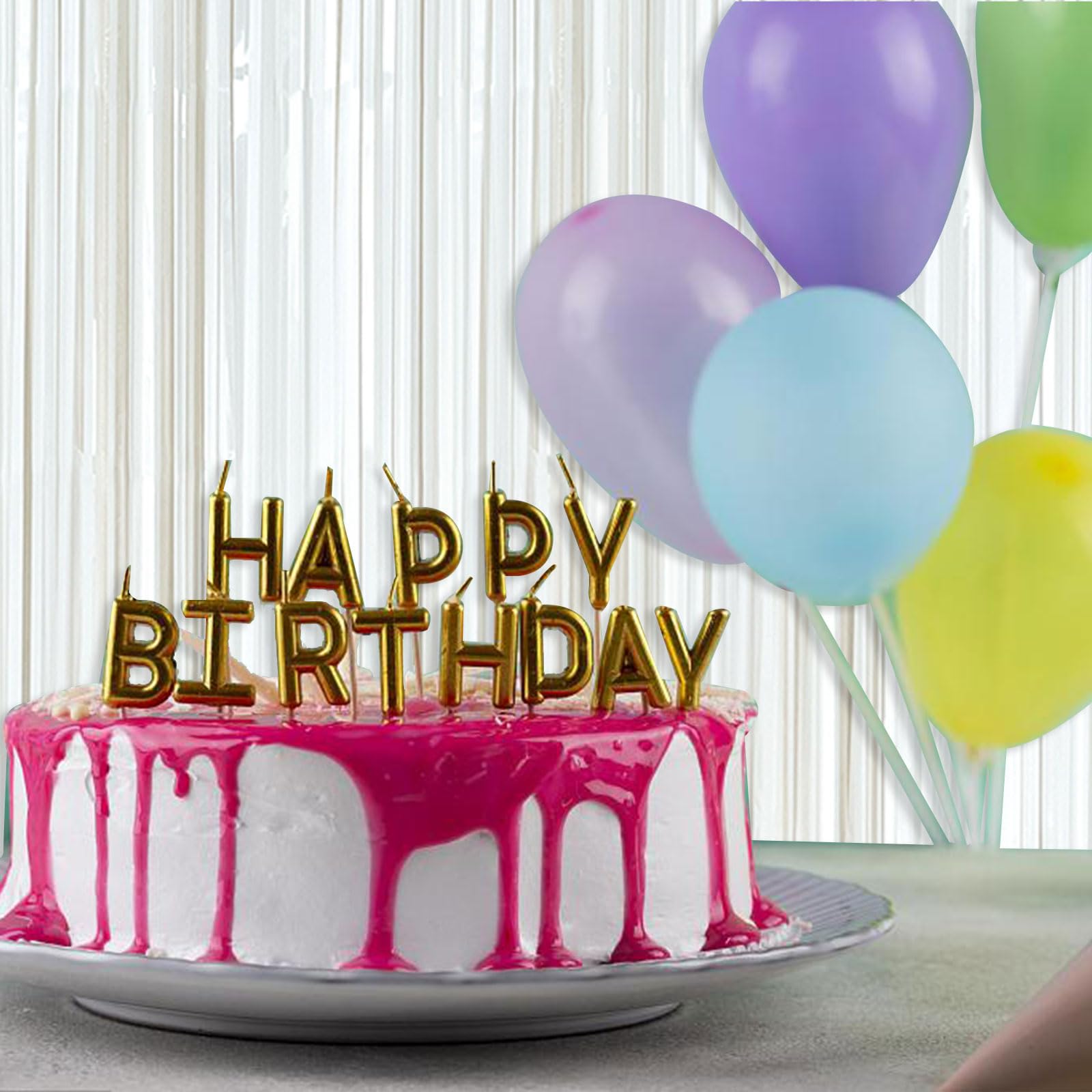 White Party Streamers Foil Fringe Backdrop Curtains Tinsel Streamers Birthday Party Decorations Fringe Backdrop For Birthday Par