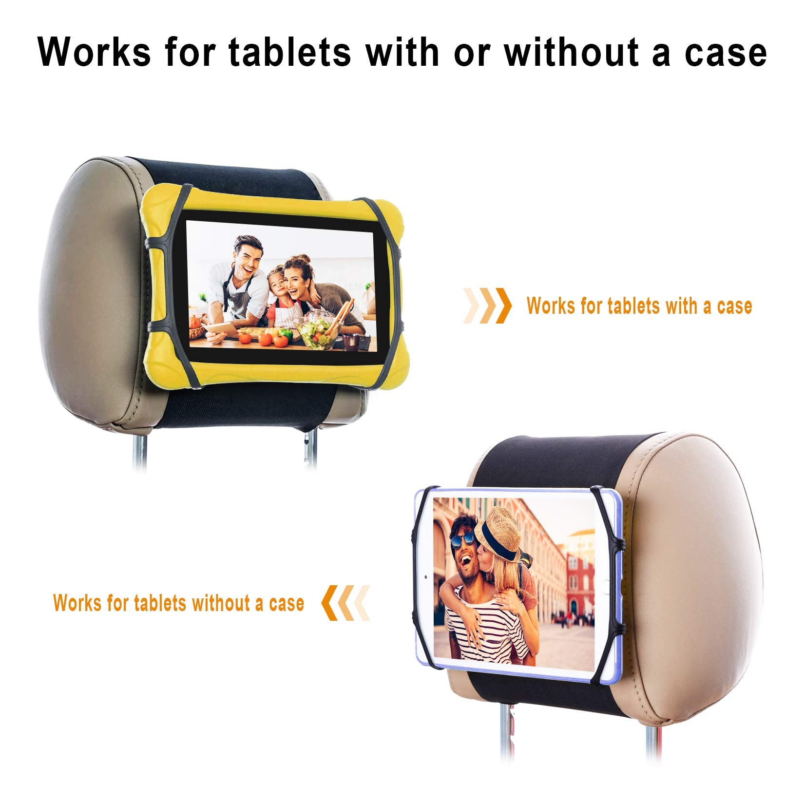 Fangor 4 Pack Tablet Holder For Car