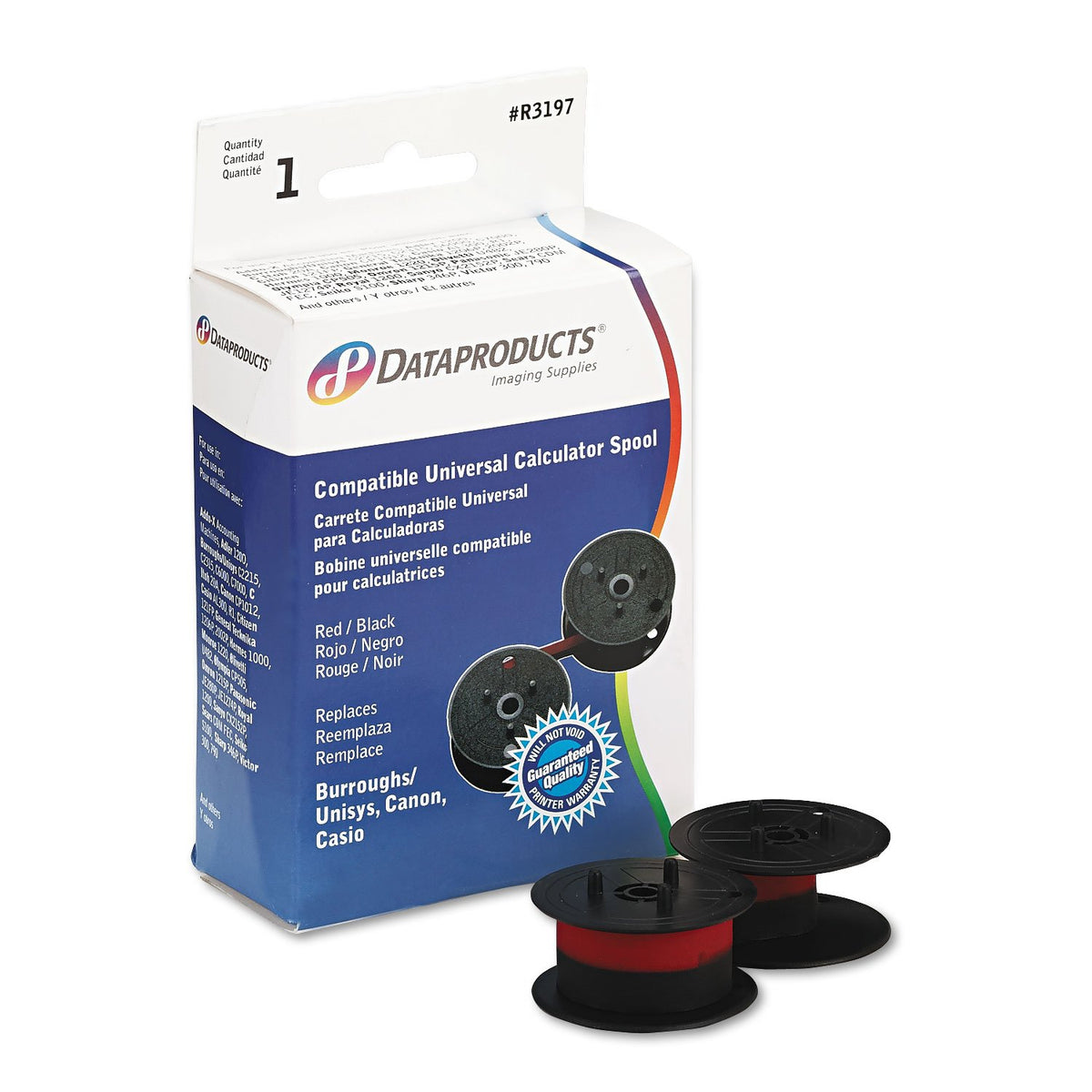 Dataproducts R3197   R3197 Compatible Ribbon, Black/Red