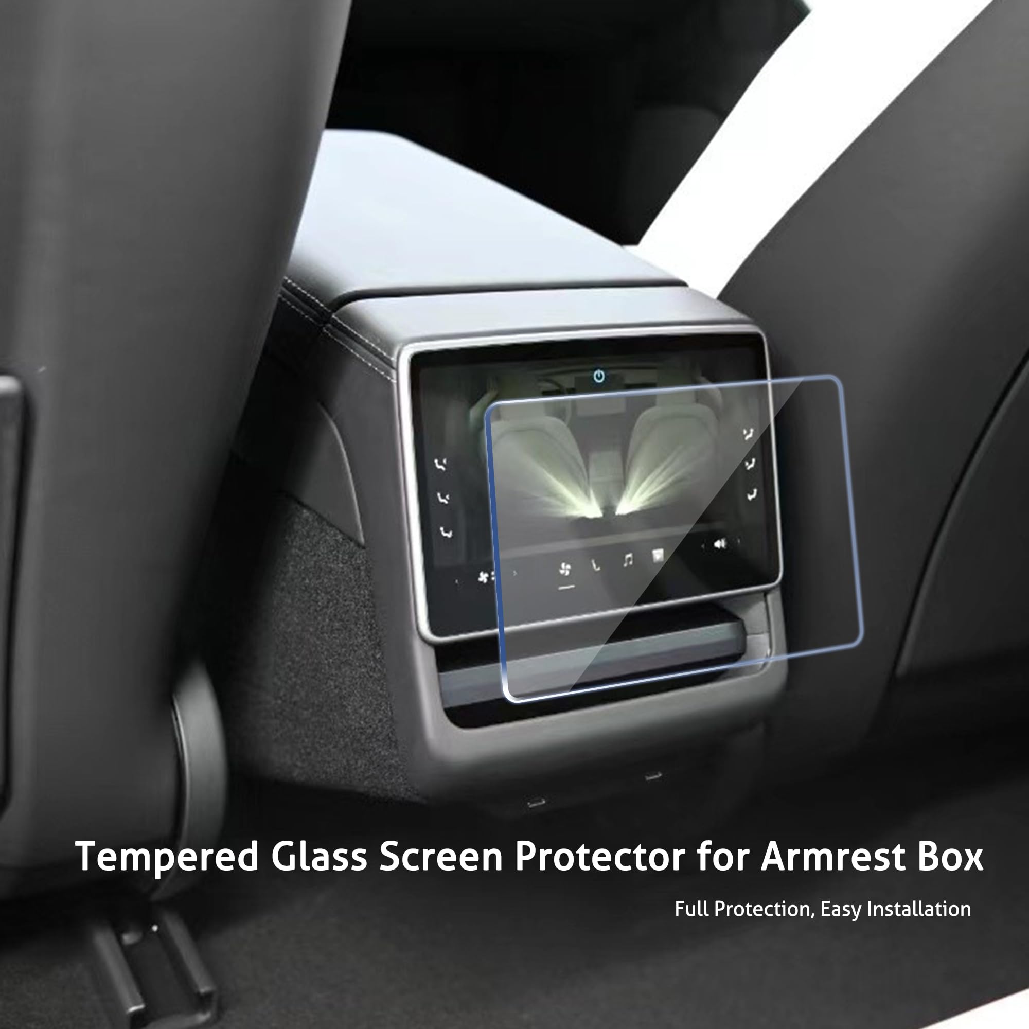 Ailun Tempered Glass Screen Protector For Tesla Model 3 2024 Highland Refresh Center Console Dashboard Touchscreen [15.4 Inch] W