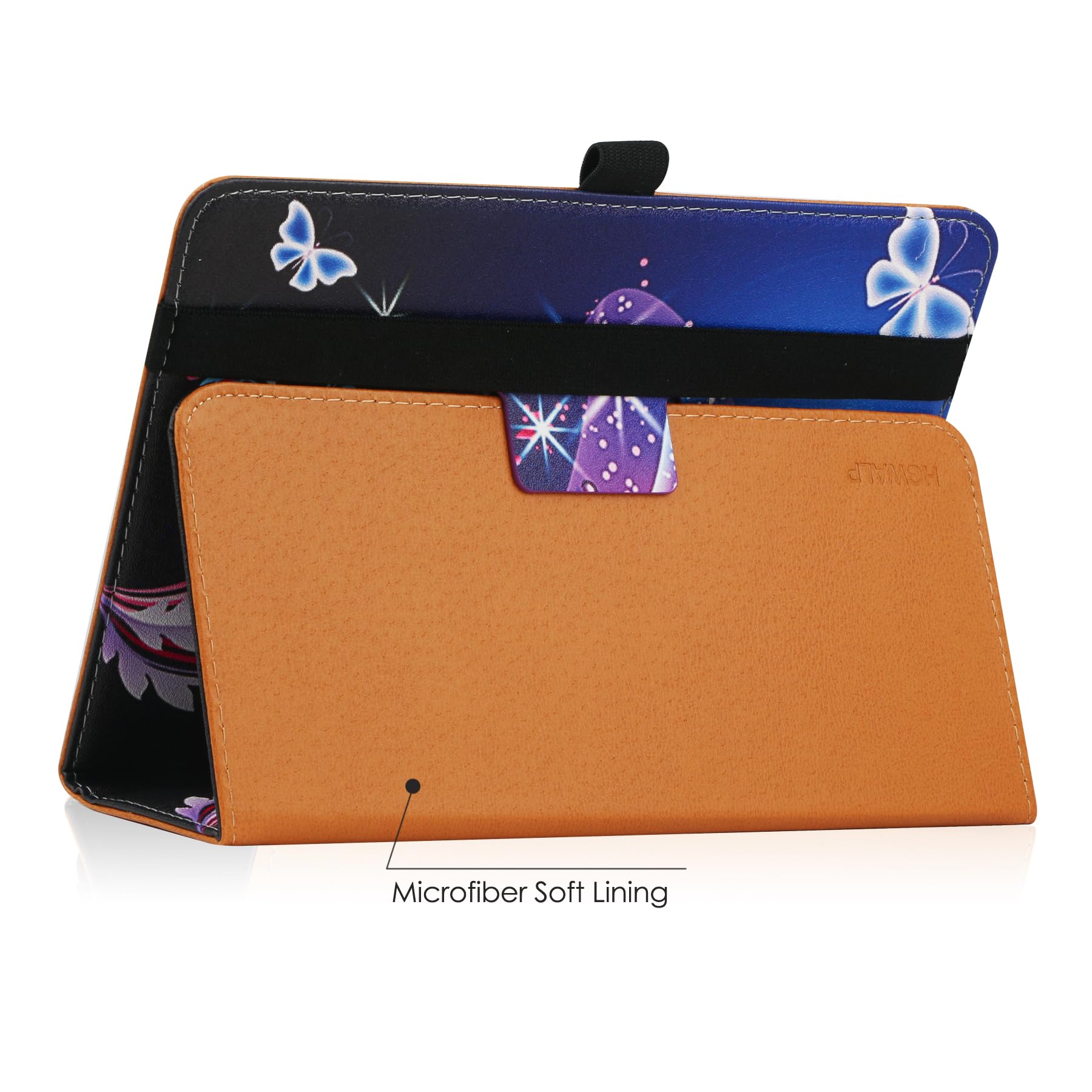 Hgwalp Universal Case For 7 Inch / 8 Inch Tablet, Stand Folio Universal Tablet Case Protective Case For 7 Inch / 8 Inch Touchscr