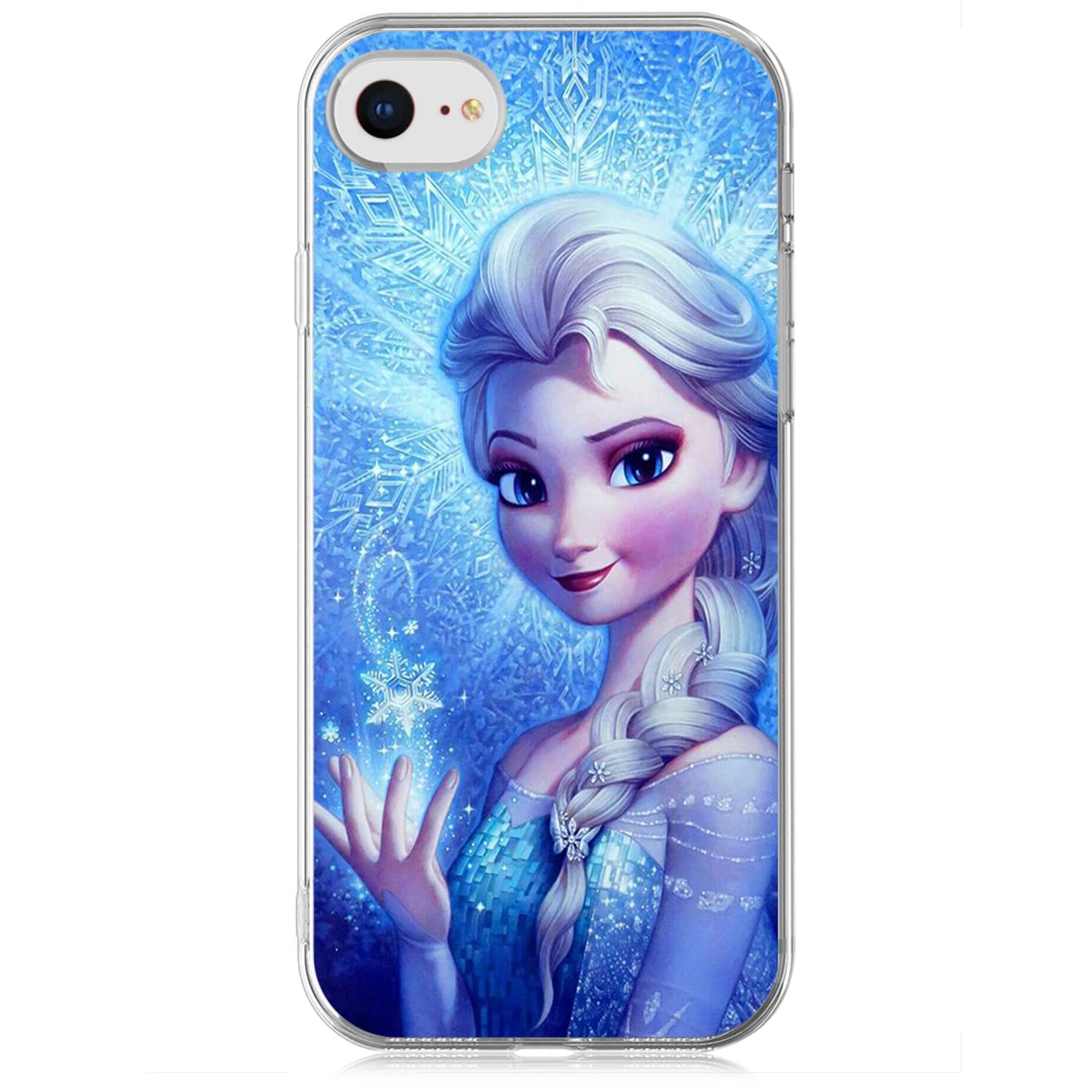 Smaige Frozen Case For Apple Iphone 8 Iphone 7 Iphone Se 2020 Se 2022, Shock Absorption Bumper Cover, Anti Scratch Cute Pretty C