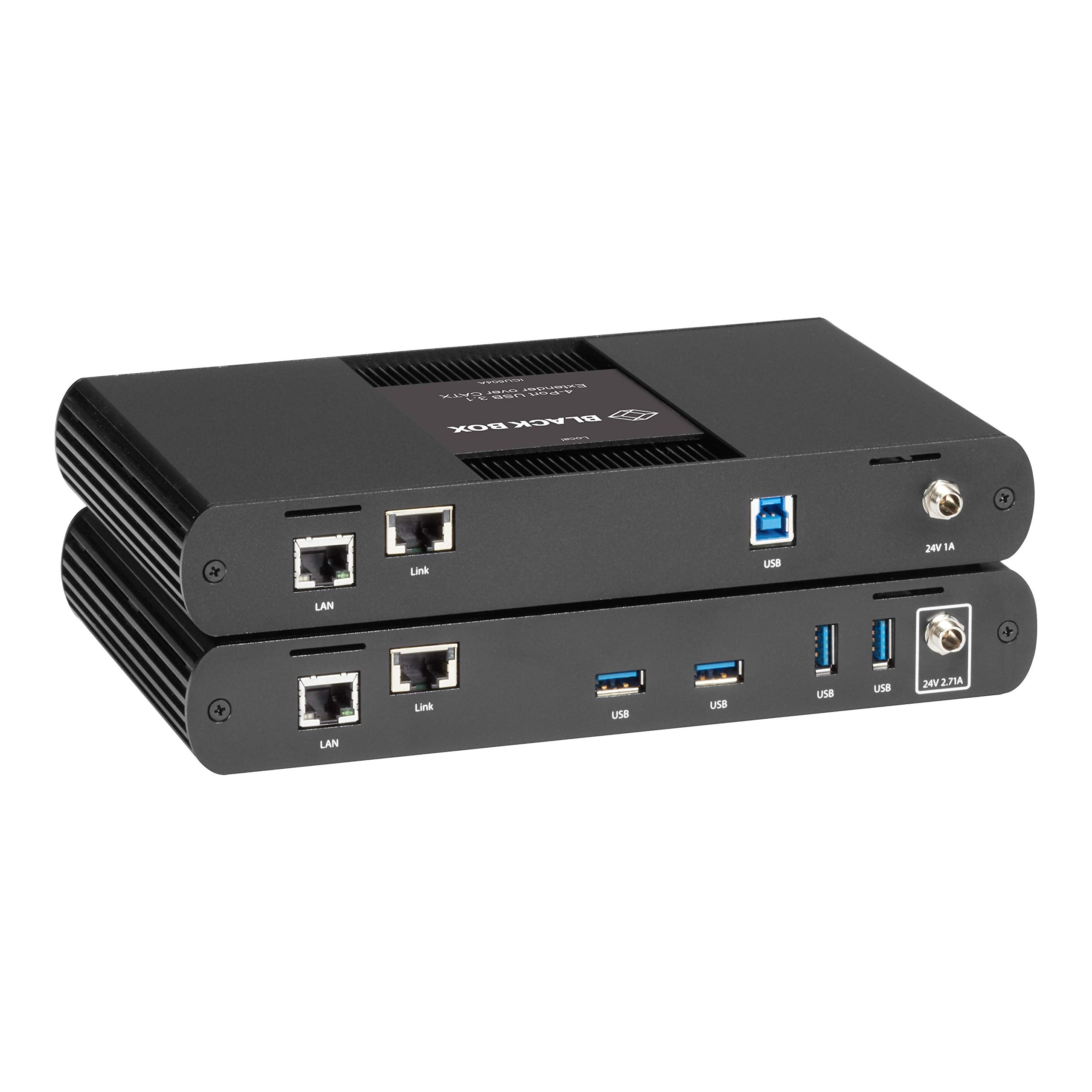 Black Box Icu504A, Usb 3.1 Extender Over Catx