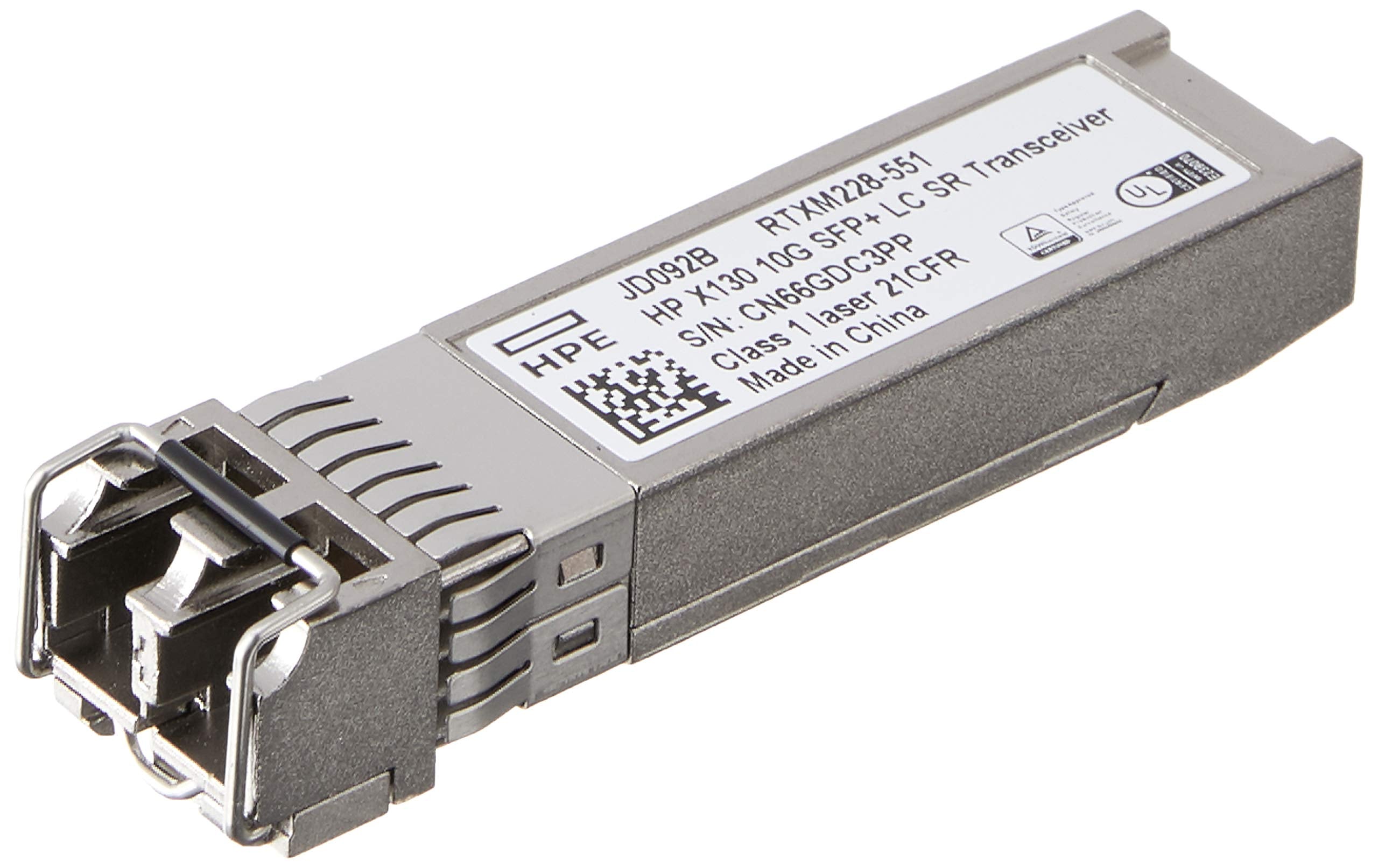 Hewlett Packard Hpe Networking Bto Jd092B X130 10G Sfp+ Lc Sr Transceive