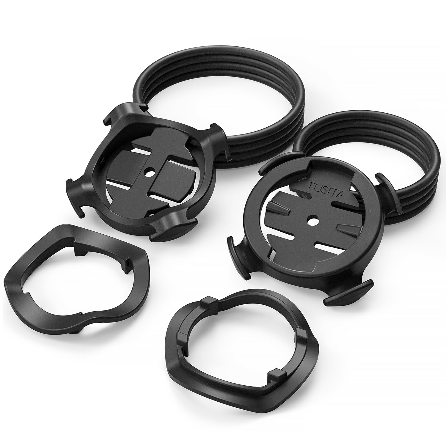 Tusita Quarter Turn Bike Mount Compatible With Garmin | Xoss G/G+ | Igpsport Bike Gps Computer