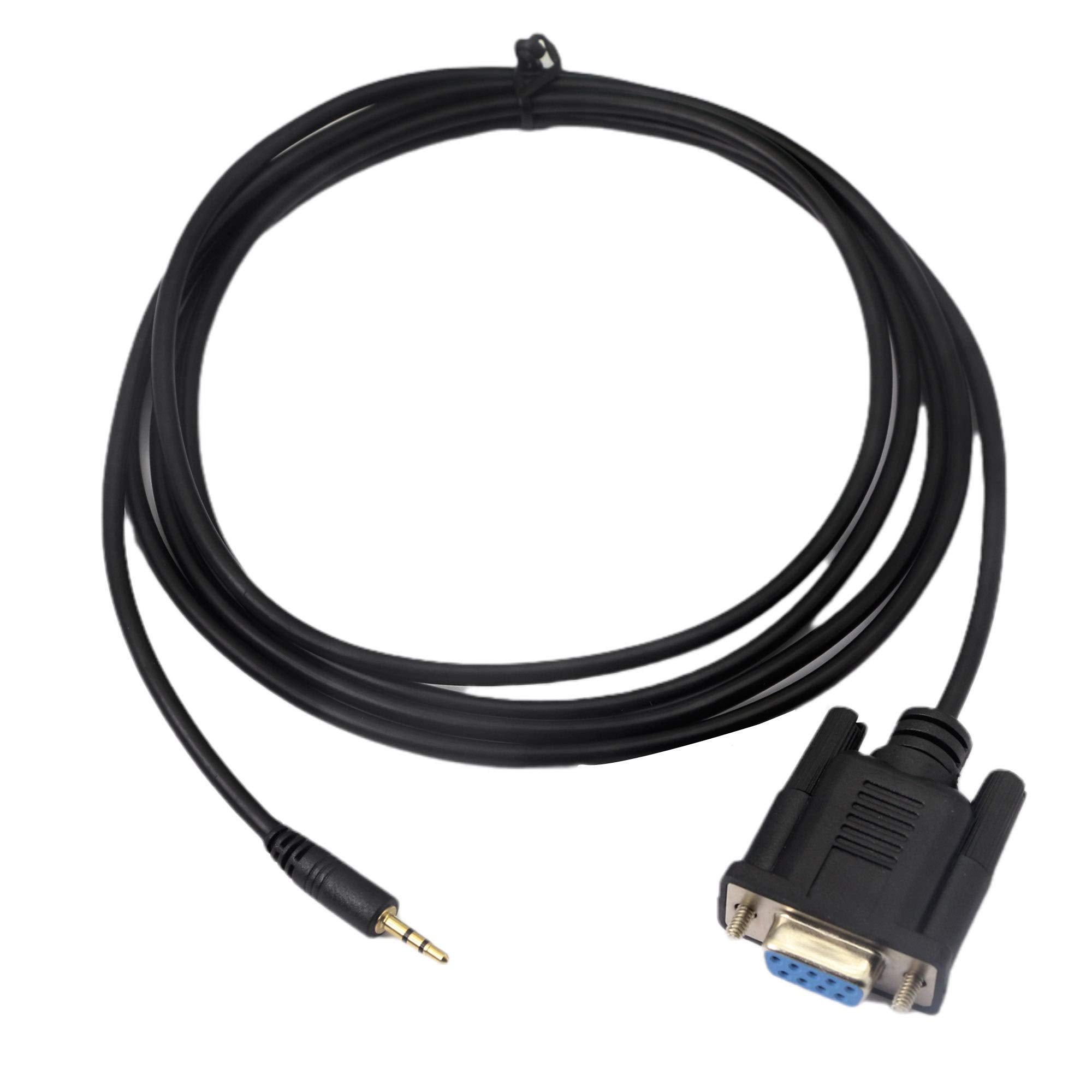 Gintooyun Db9 Female To 2.5Mm,Stereo 2.5 Mm Jack To Db9-F 9Pin Rs232 Serial Port Converter Cable