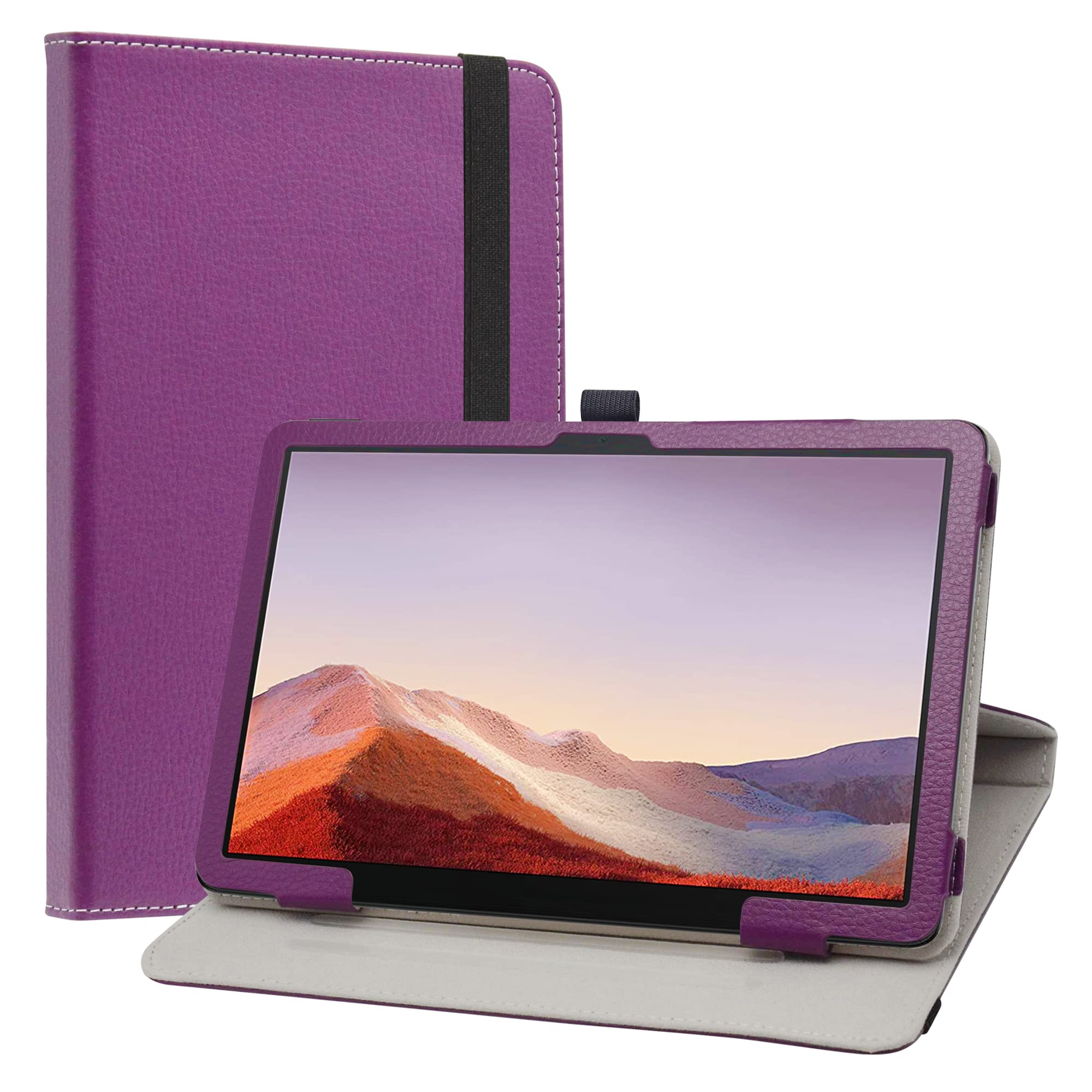 JRTAL Compatible with TCL Tab Pro 5G Case/TCL TABMAX 10.4 Case,360 Degree Rotation Stand Premium PU Cover for 10.36 TCL Tab Pro 