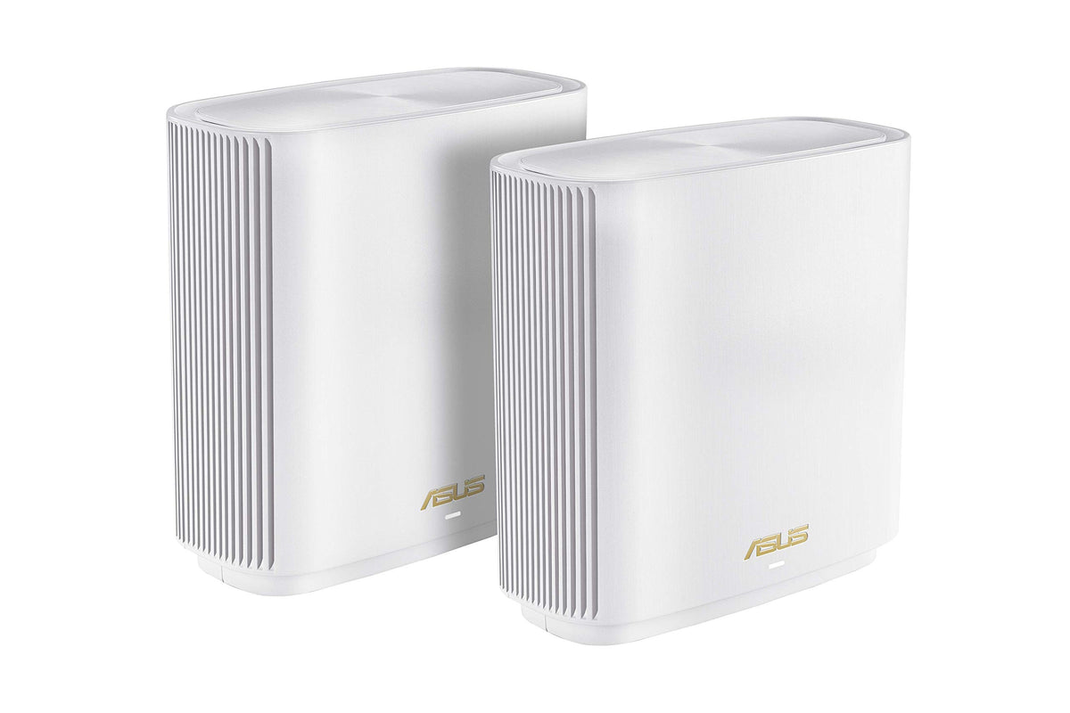 Asus Zenwifi Whole Home Tri Band Mesh Wifi 6E System (Et9 2Pk), Coverage Up To 5,500 Sq.Ft, 7800Mbps, New 6Ghz Band, Aimesh, Lif