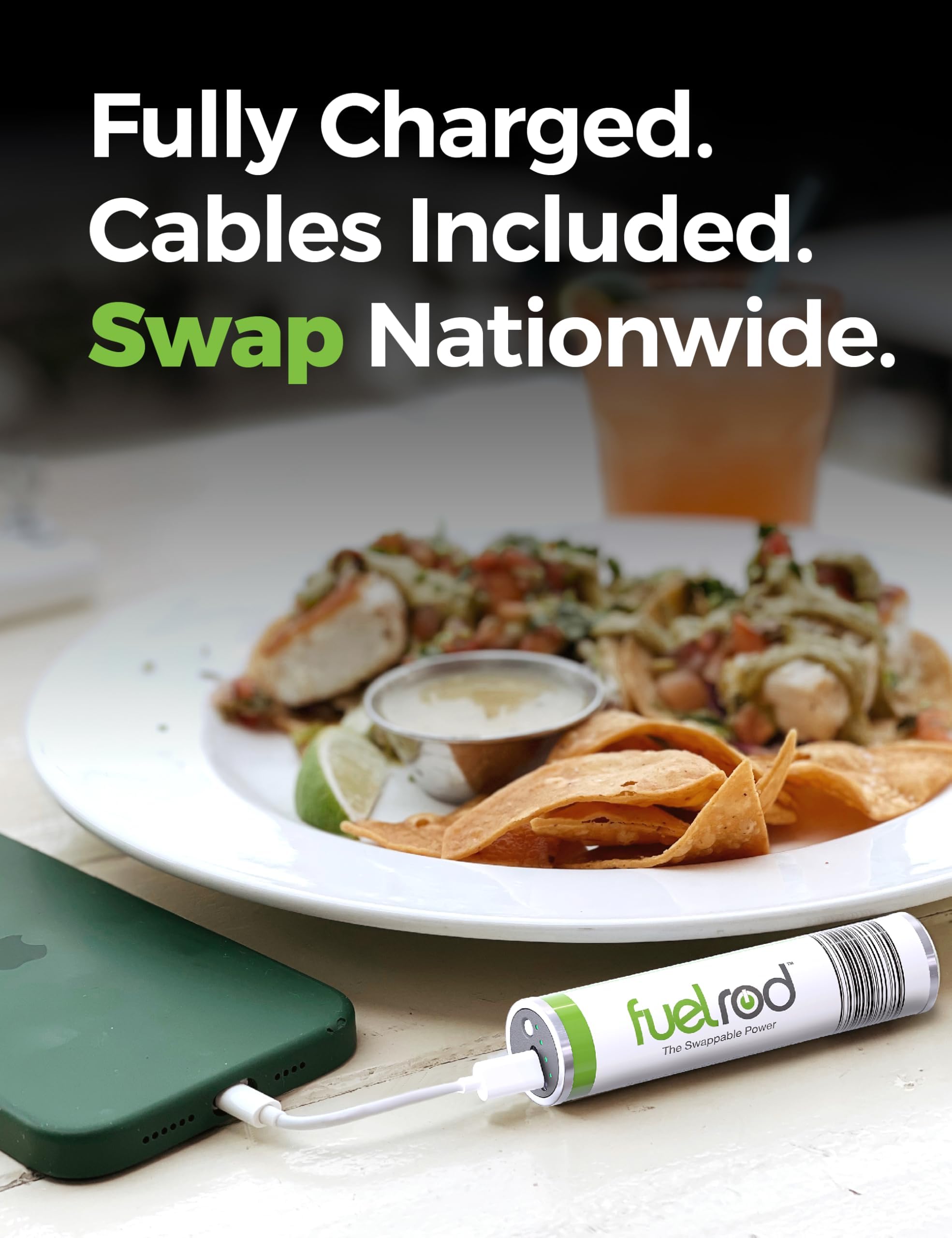 Fuelrod Usb C Portable Charger Kit   Pack Of 3  Includes All Cables & Adapters Compatible With All Tablets & Smart Phones, Recha