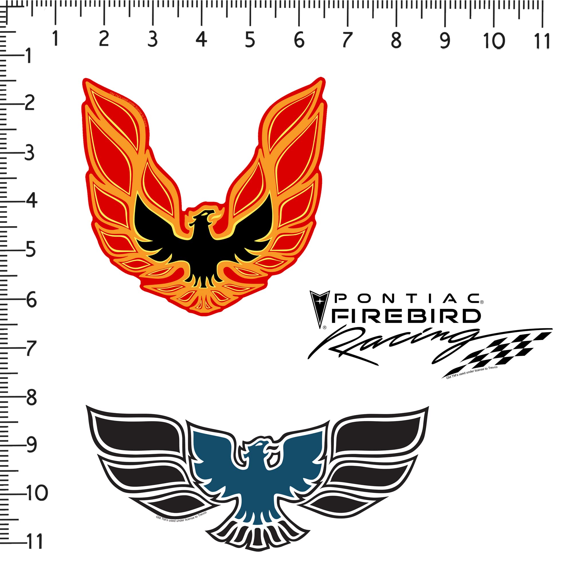 Pontiac Firebird/Trans Am Large Deluxe Stickers Variety Pack   Laptop, Water Bottle, Scrapbooking, Tablet, Skateboard, Indoor/Ou