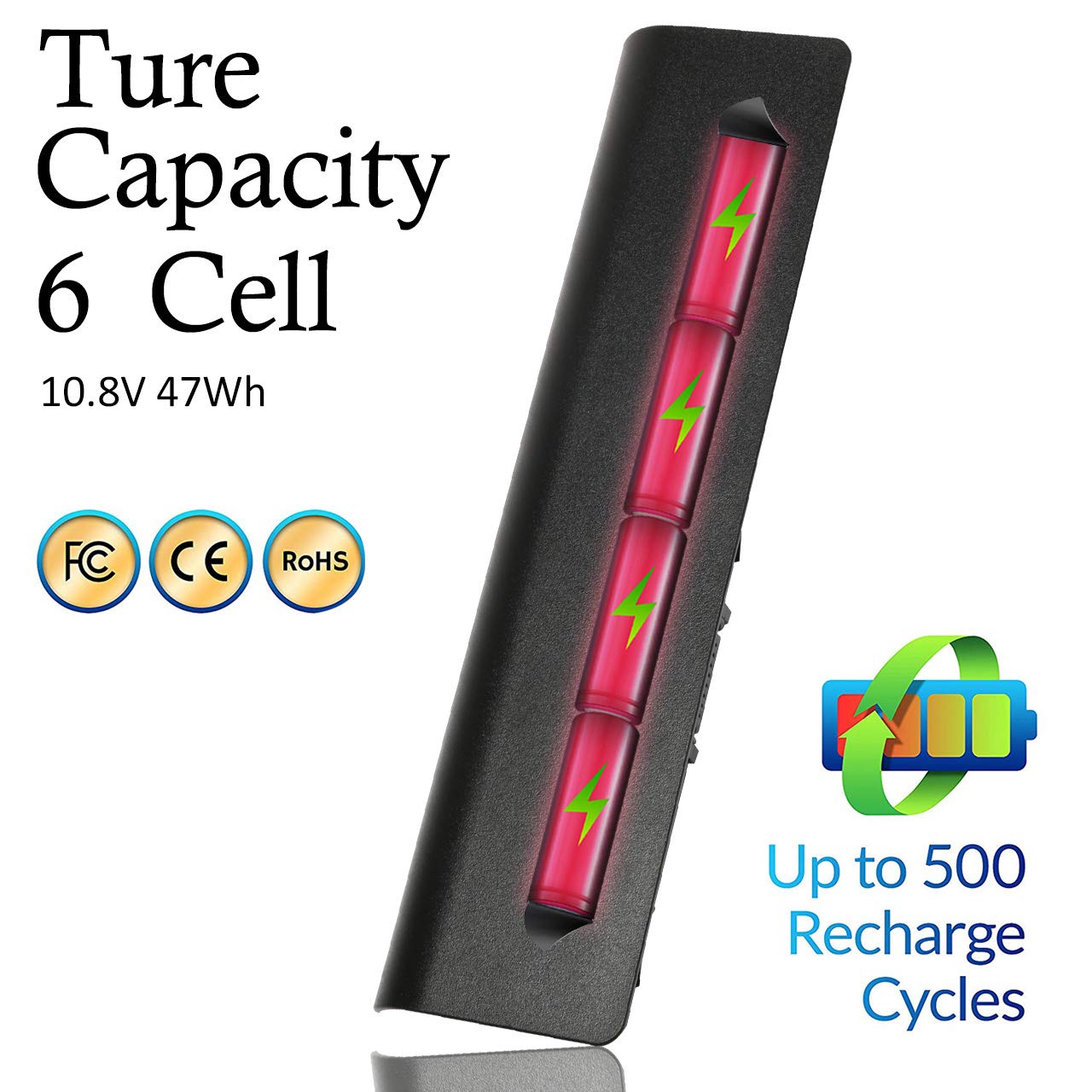 Jeestam Mu06 Mu09 Laptop Battery Replacement For Hp 593553 001 593554 001 Pavilion G6 G7 G62 G72 G4 Dv6 Dv7 Dm4 2000 Compaq Presario Cq32 Cq42 Cq43 Cq56 Cq57 Cq62 Cq72 [10.8V 47Wh]