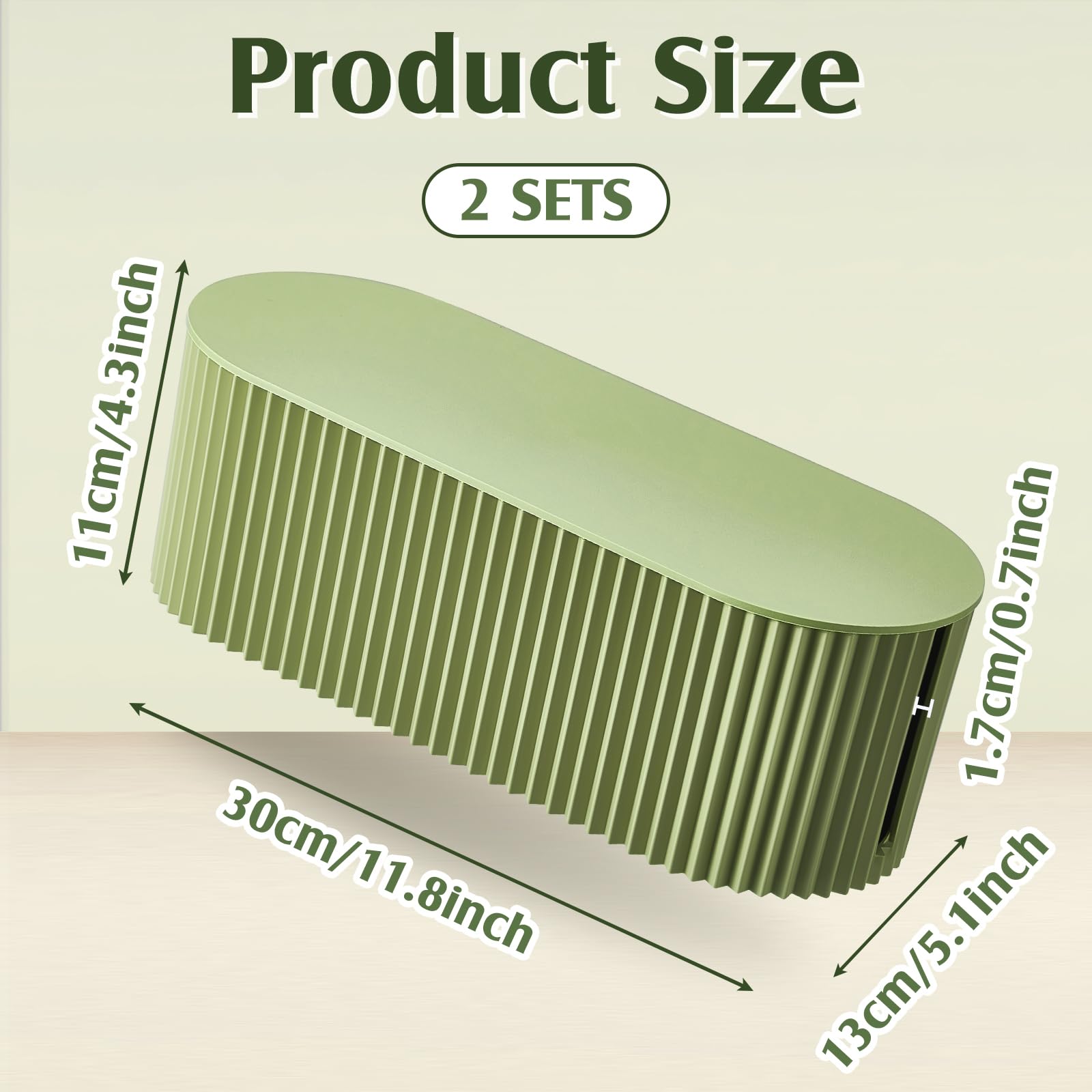 2 Pcs Cable Management Box Cord Hider Box Cord Organizer With 46 Pcs Cable Management Kit, Wire Box For Power Strips, Surge Prot