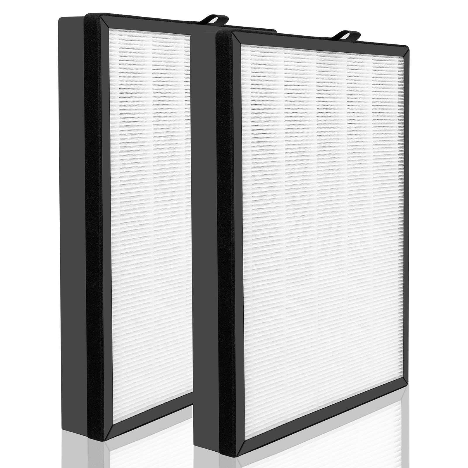 2 Pack Replacement Hepa 14 Filter Compatible For Puroair 400 Air Purifier, H14, 4 Stage Filtration Activated Carbon