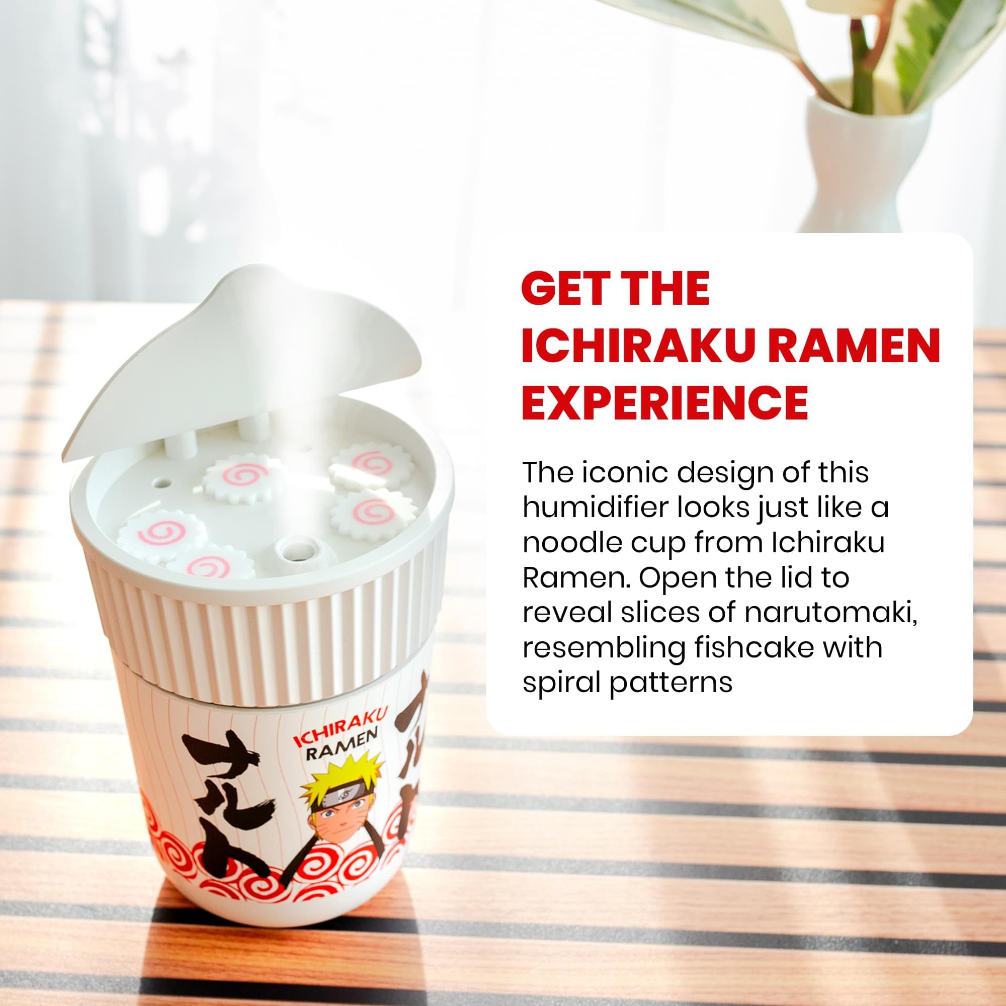 Naruto Shippuden Ichiraku Instant Ramen Cup Humidifier