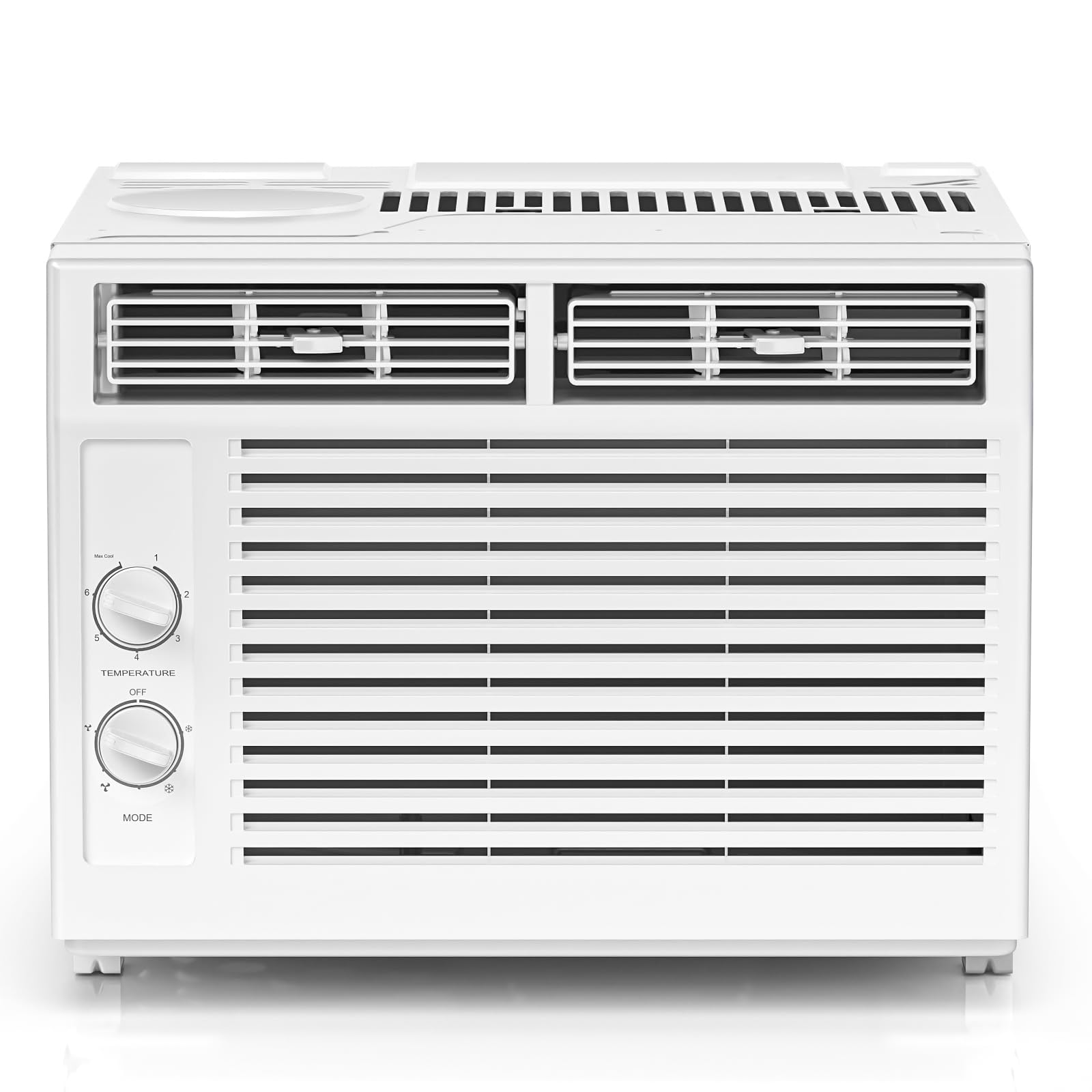ZAFRO 5,000 BTU Window Air Conditioner Cools Up to 150 Sq.Ft.,Window AC Units with Cool,Fan,Washable Filter,Quiet Operation,Easy