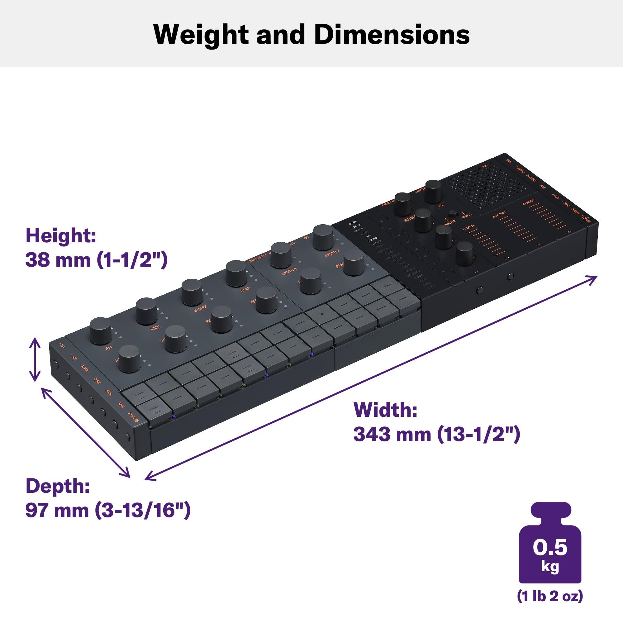Yamaha Seqtrak Mobile Music Ideastation, Black