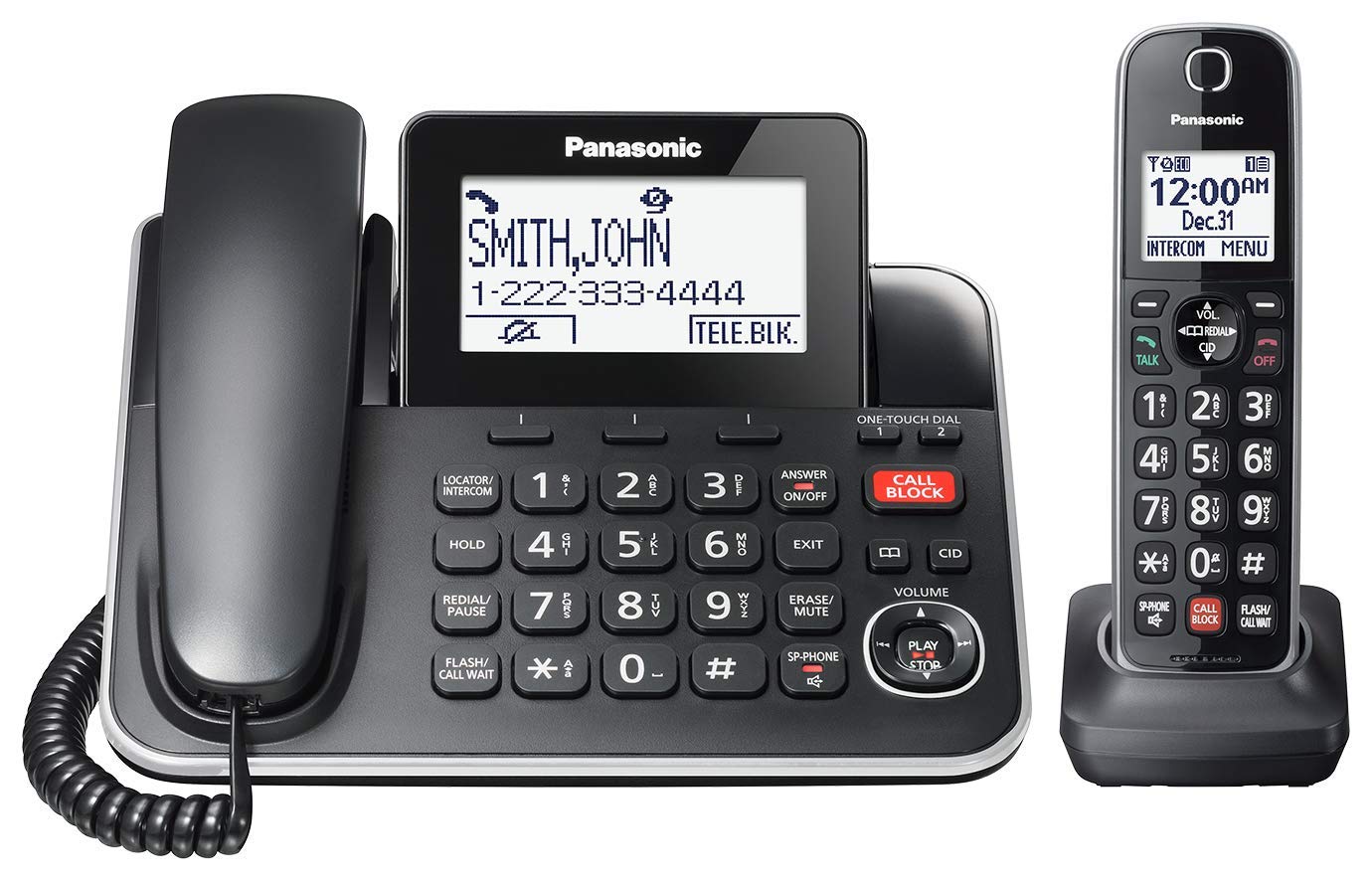 Panasonic Home Phone KX-TGF870 (1 Handset 1 Corded)