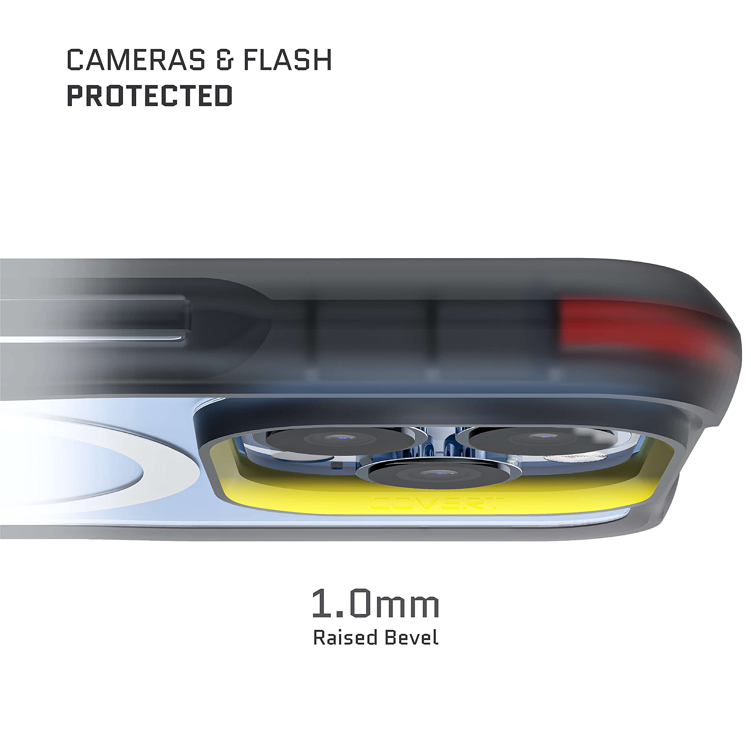 Ghostek Covert Iphone 13 Pro Magsafe Case Clear Shockproof Protective Phone Covers With Anti Yellowing Compatible With Apple Mag