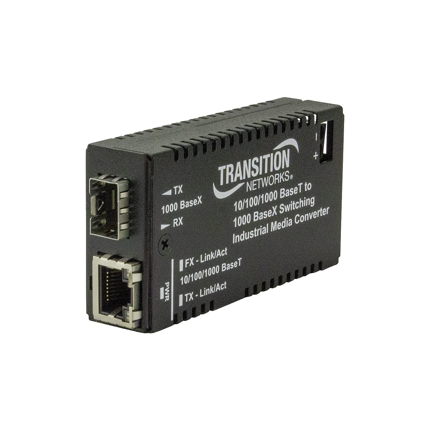 Transition Networks Hardened Mini 10/100/1000 Bridging Media Converter