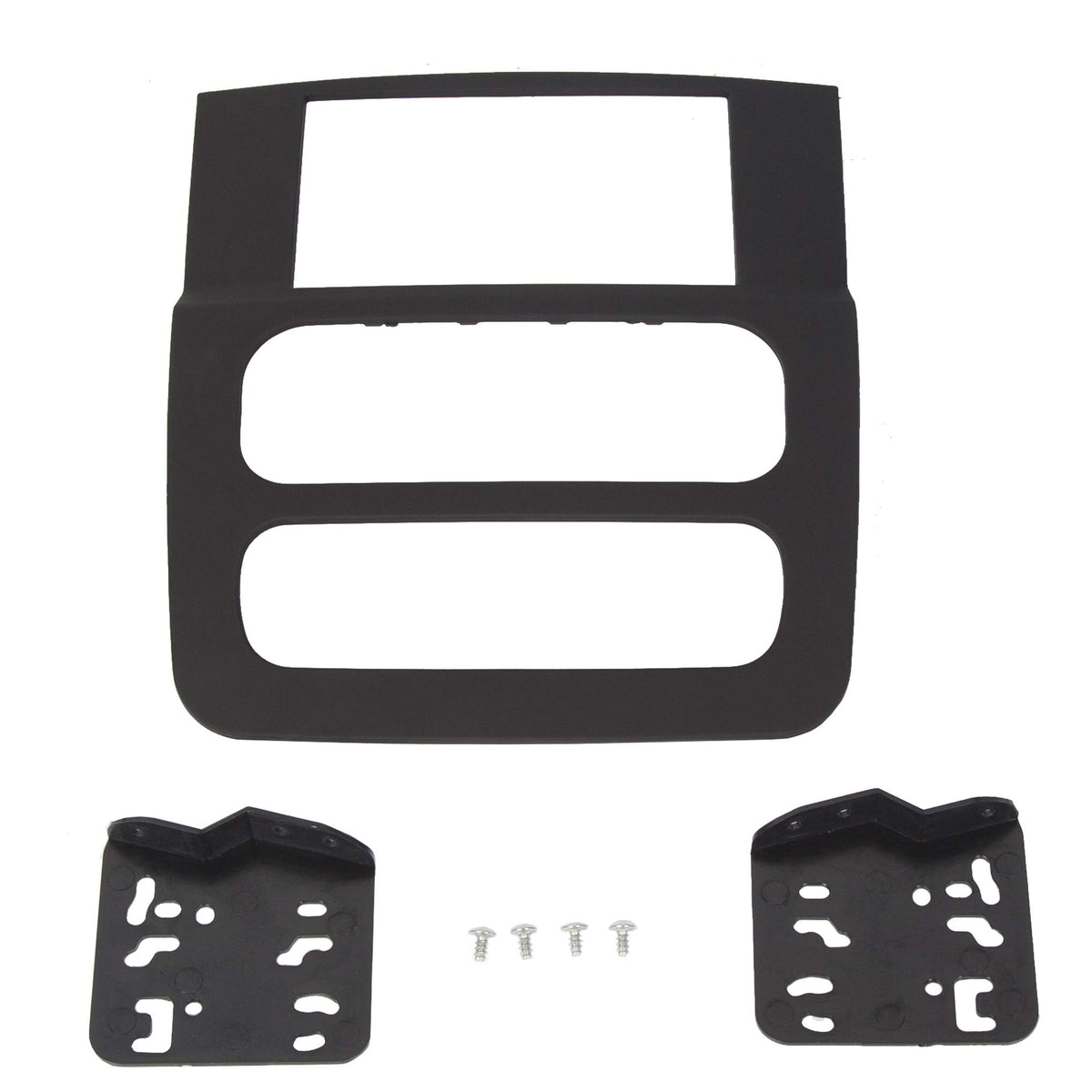 Hecasa Double Din Radio Stereo Dash Kit Compatible With 2002 2003 2004 2005 Dodge Ram 1500 2500 3500 Without Wiring Harness