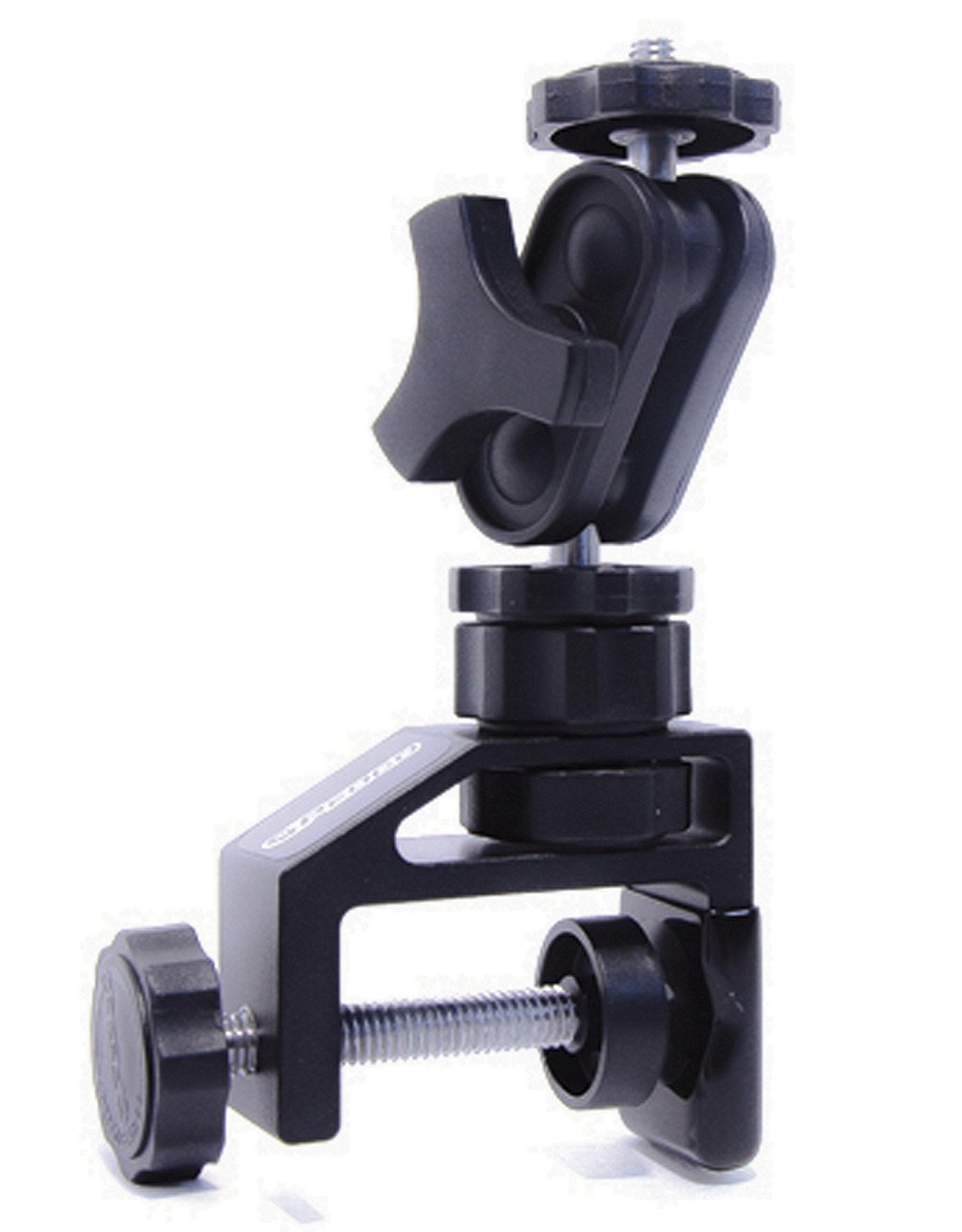 Pedco Ultraclamp Assembly 360 Swivel Camera Mount Accessory For Cameras, Scopes And Binoculars (1.5 Inch W/Swivel), Black (P Uca