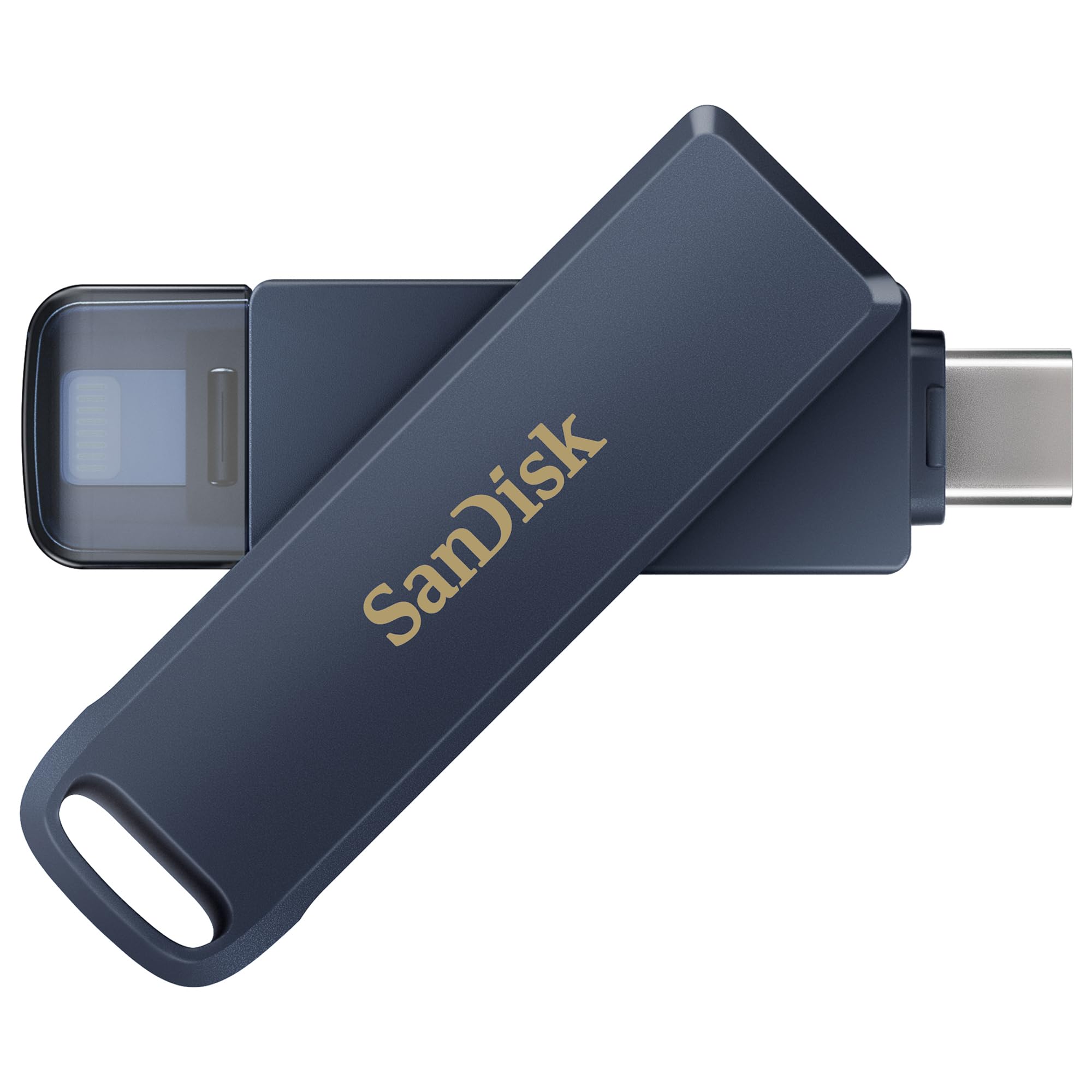 SanDisk 256GB Phone Drive for iPhone - USB-C and Lightning - Compatible with iPhones, iPads, Mac, and USB-C Devices - Made for i