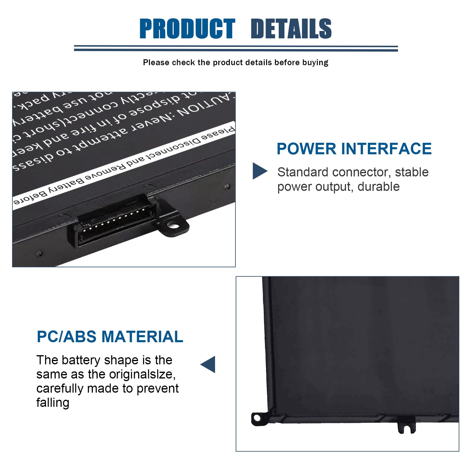 Fancy Buying 74Wh 357F9 Laptop Battery for Dell 15 7000 7559 7567 7566 7557 5577 P57F P65F