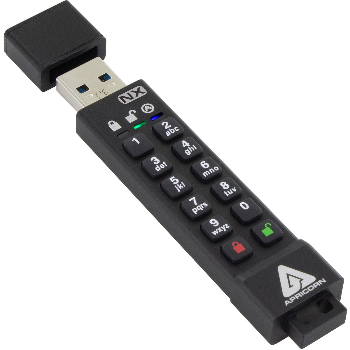 Apricorn Ask3 Nx 128Gb Usb 3.1 Encrypted Secure Drive (Ask3 Nx 128Gb)