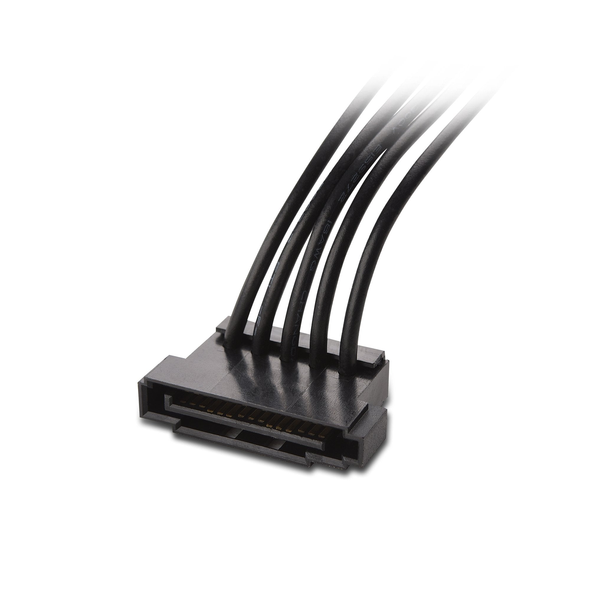 Cable Matters 2 Pack 15 Pin SATA to 4 SATA Power Splitter Cable   18 Inches