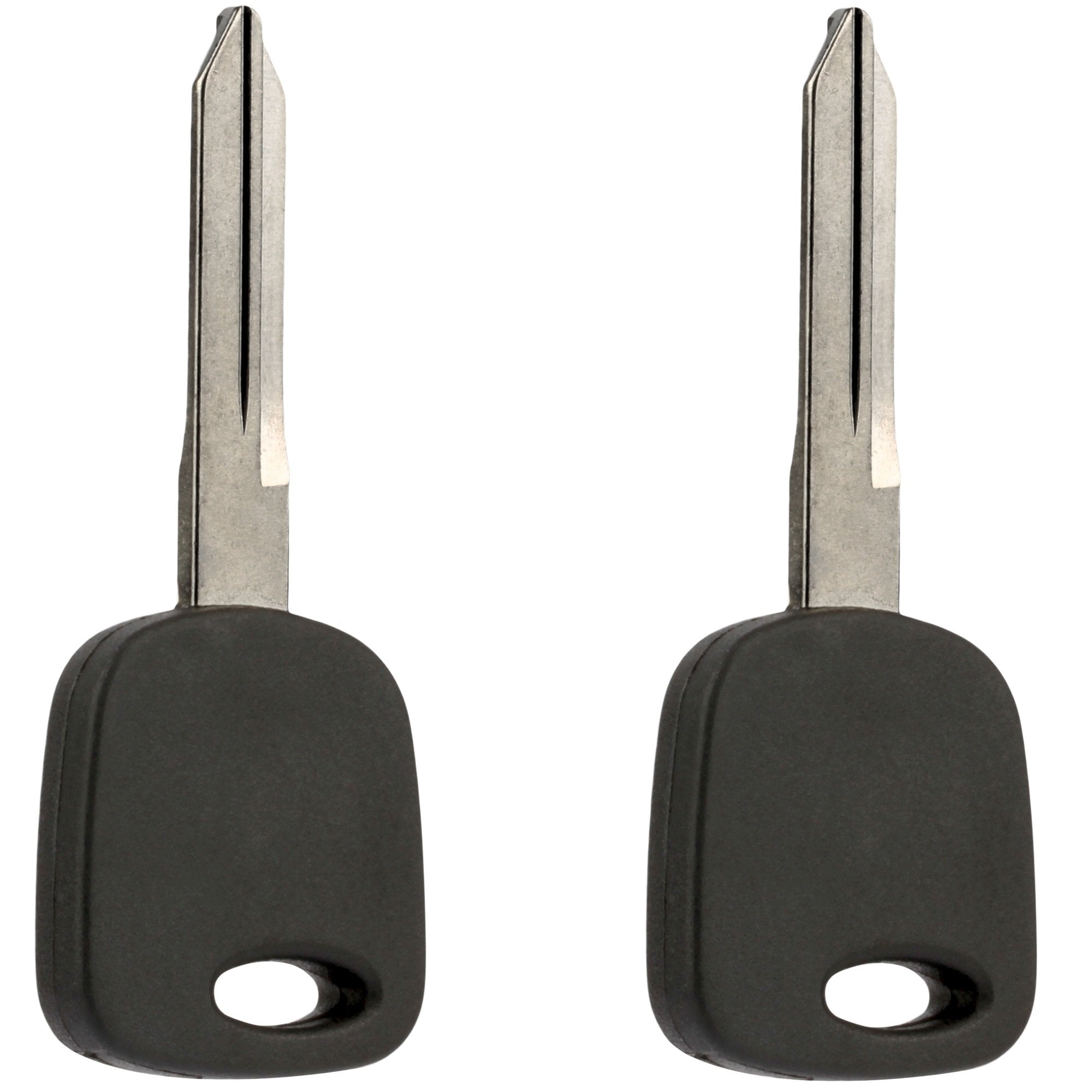 Ignition Key Fits 4C H72 Transponder For Ford Lincoln Mercury, Set Of 2