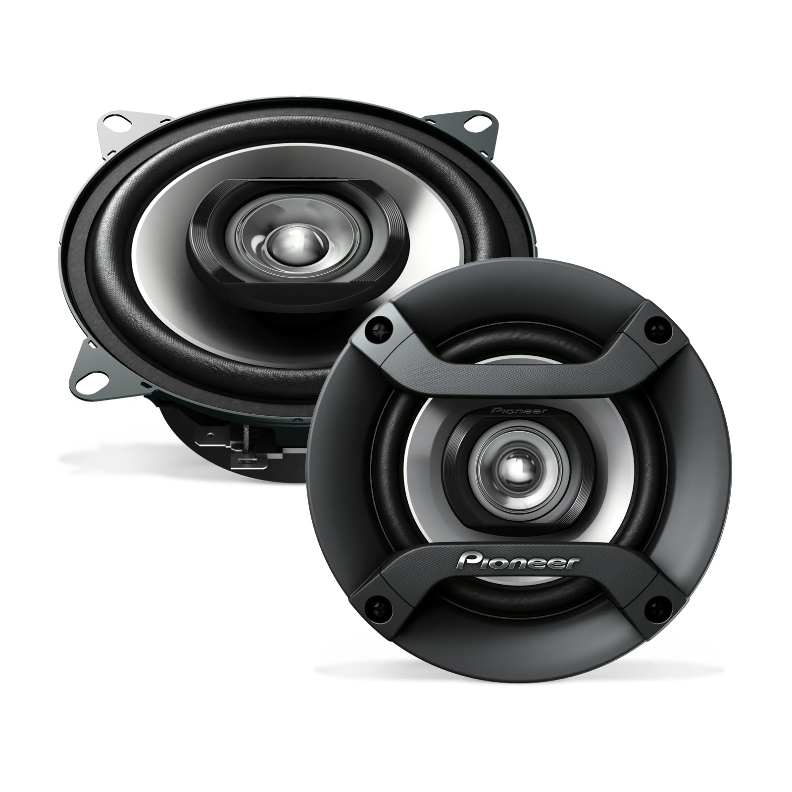 Pioneer Ts F1035R 2 Way Coaxial Car Audio Speakers   Full Range 4'' Round Speakers, 150W Max Power (Pair)