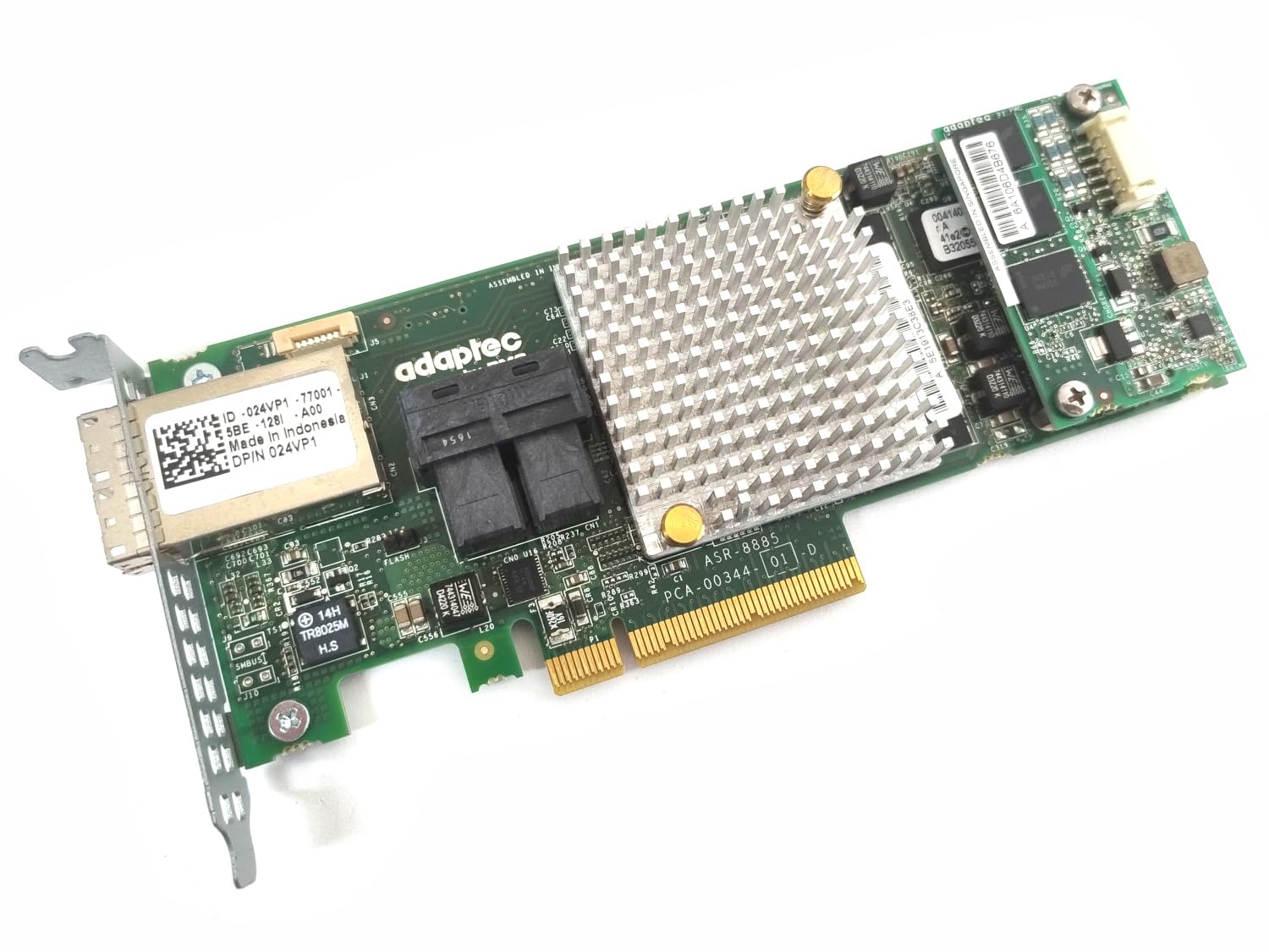 Adaptec Controller Card 2277000 R Raid 8885 Series 8 12Gb/S Pci Express Sas/Sata Adapters Brown Box