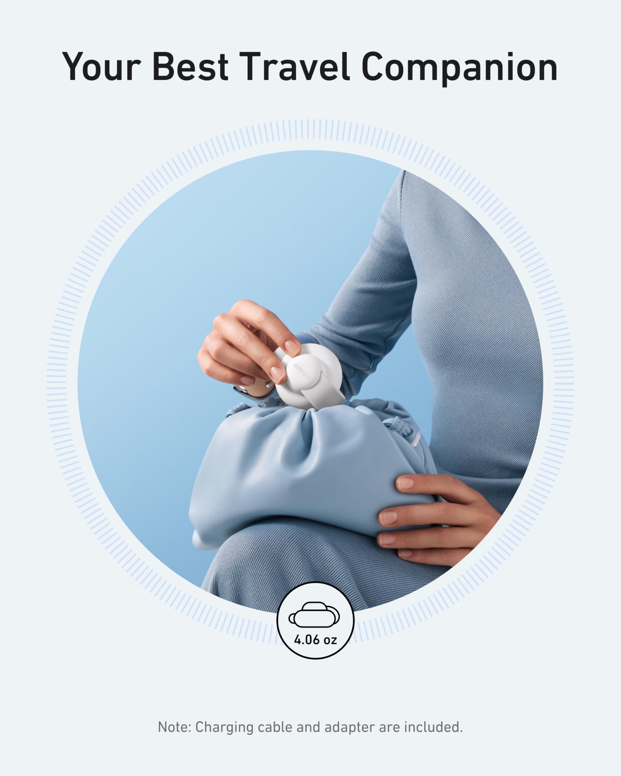 Anker Magsafe Compatible Maggo Ufo 3 In 1 Charger, Iphone 16 Wireless Charger Station, Qi2 Certified 15W, Foldable Travel Chargi