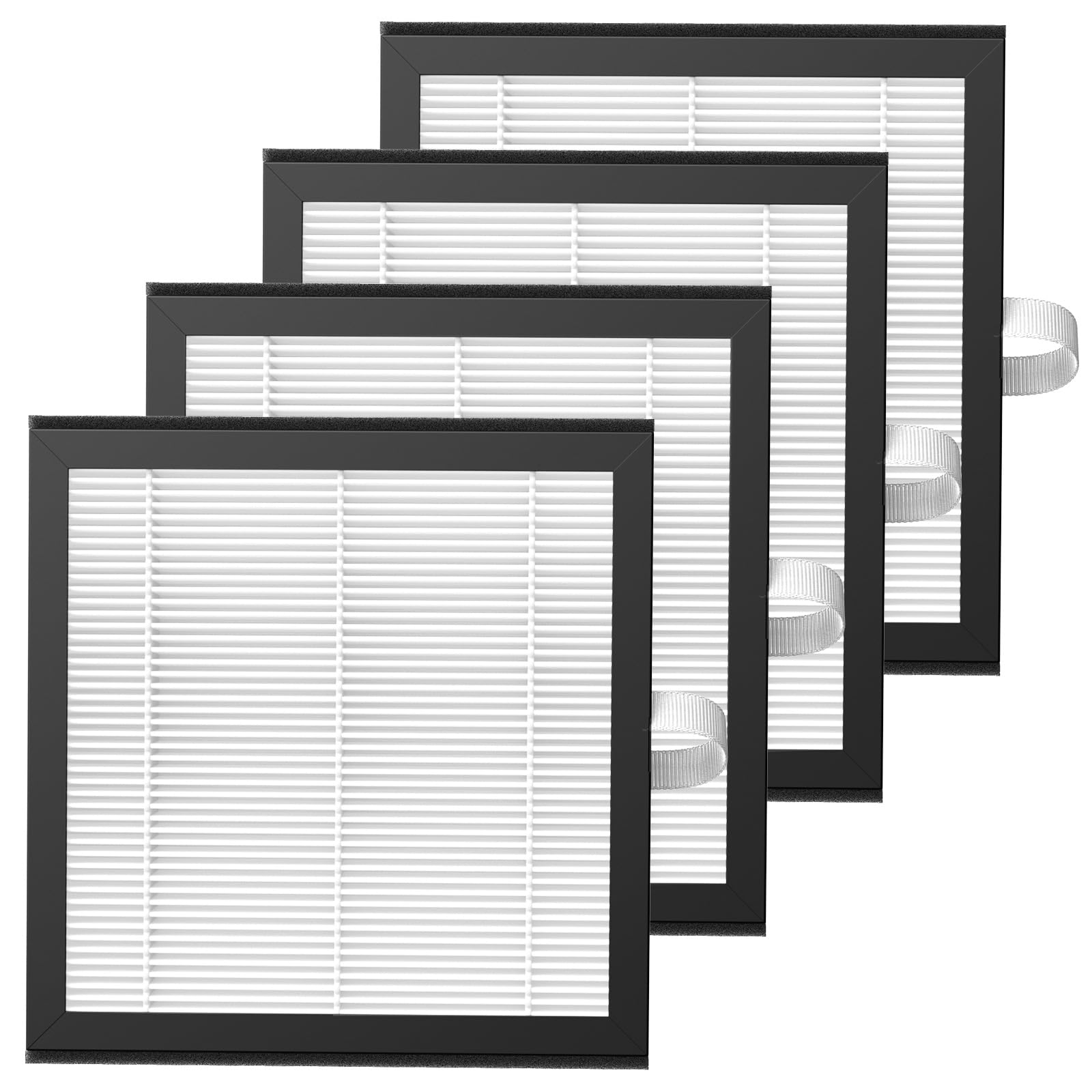4 Pack Dh02 H13 True Hepa Replacement Filter Compatible With Tenergy Sorbi Dh02 2 In 1 Dehumidifier(1000Ml)/Air Purifier, Afloia