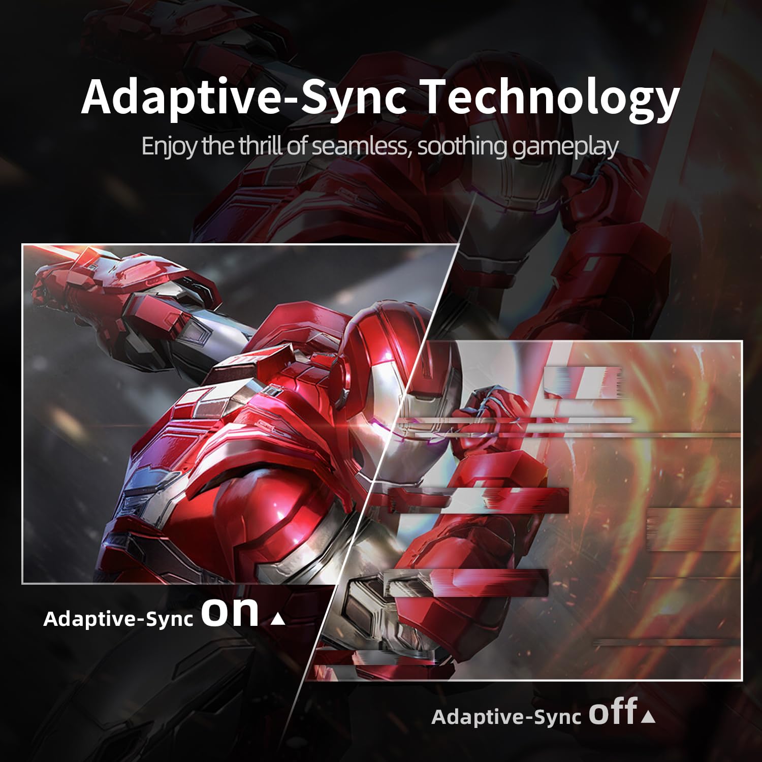 Cunpu 27 Inch Qhd 2560 X 1440 240Hz Gaming Monitor, Fast Ips, Support Ps5/Xbox, 1Ms, Dci P3 100%, Hdr, Freesync & G Sync, Height