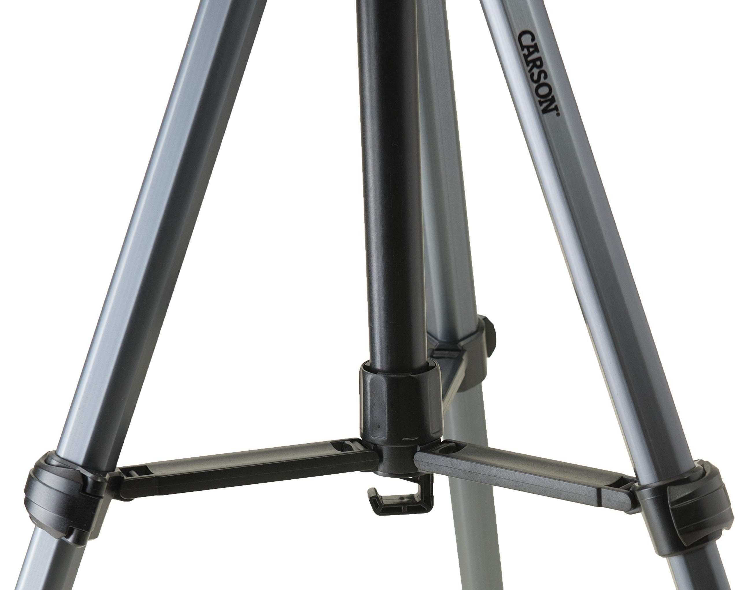 Carson The Rock Series 59.6 3-Way Fluid Panhead Tripod (Tr-300)