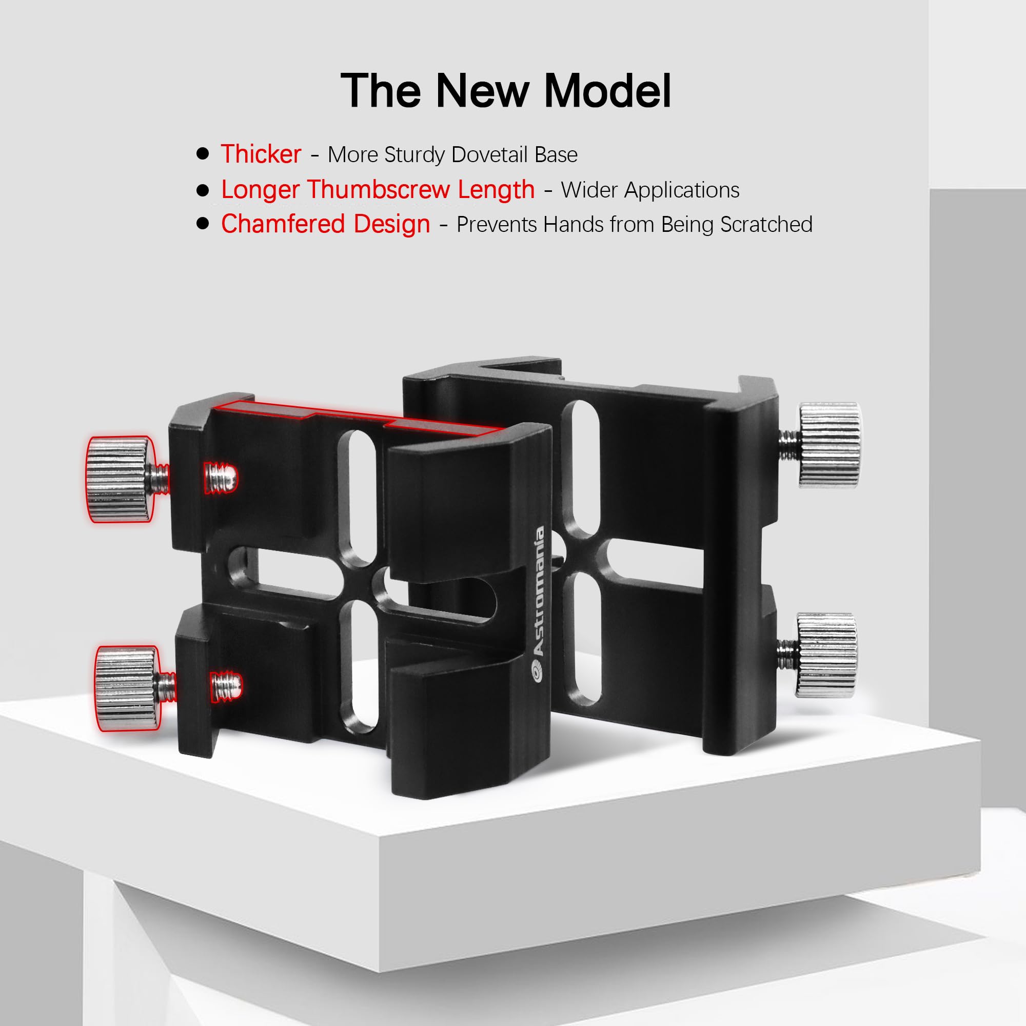 Astromania Universal Dovetail Base For Finder Scope   Ideal For Installation Of Finder Scope, Green Laser Pointer Bracket