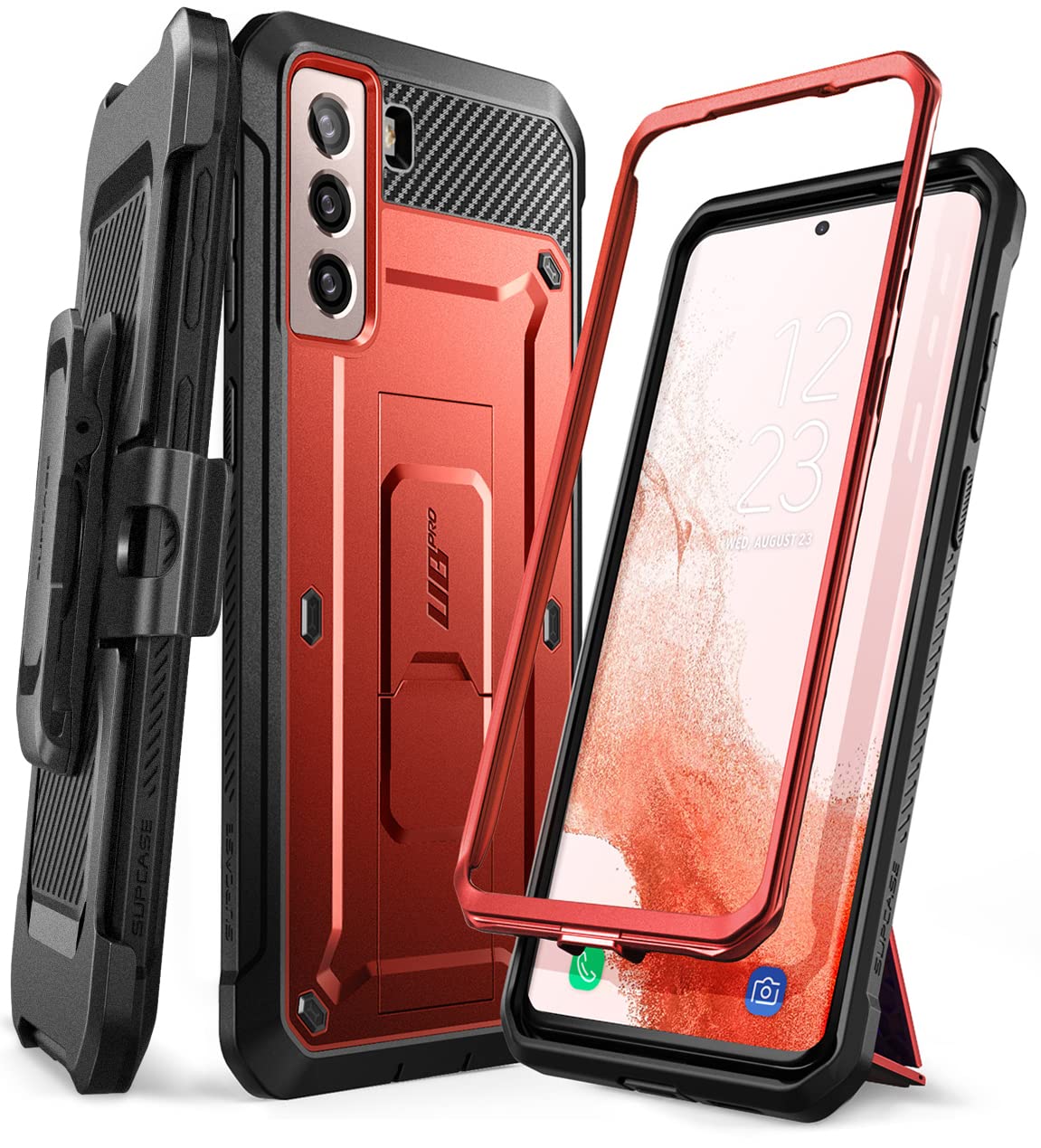 SUPCASE Outdoor Case for Samsung Galaxy S22 (6.1 Inch) 5G Mobile Phone Case Bumper Case Rugged Protective Cover [Unicorn Beetle 