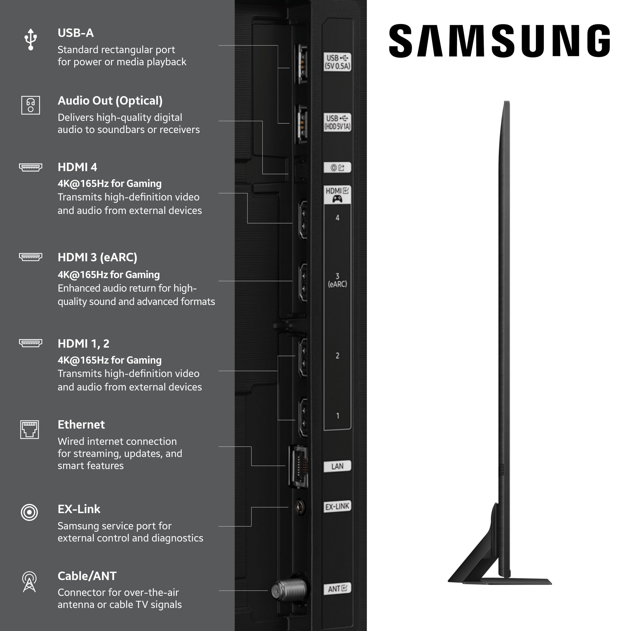 Samsung 65-Inch Class Neo Qled 4K Qn90F Series, Vision Ai, Mini Led Smart Tv (2025 Model, 65Qn90F) Neo Quantum Hdr+, Object Trac