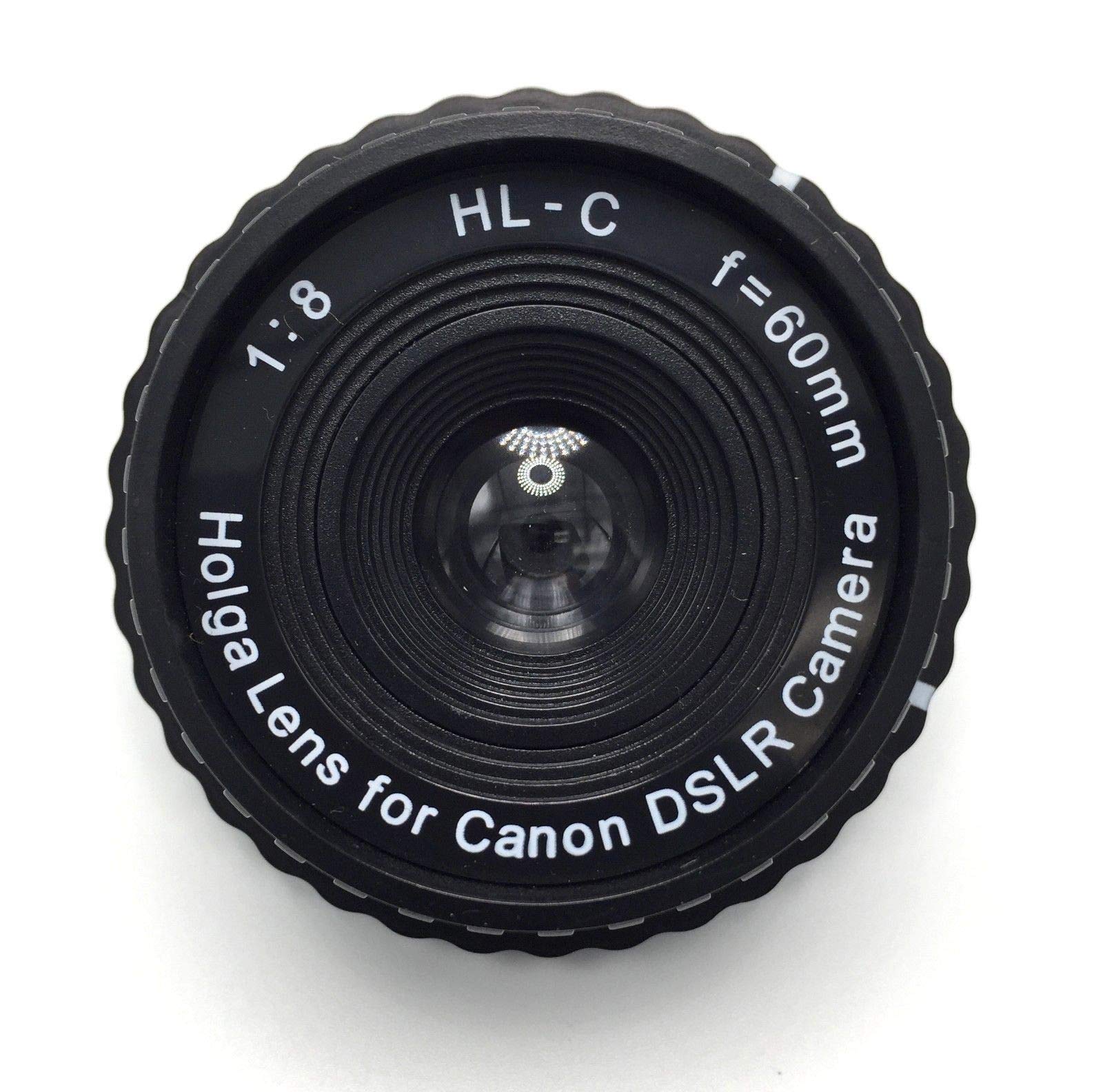 Holga 60mm f/8 Lens for Canon DSLR (Black)