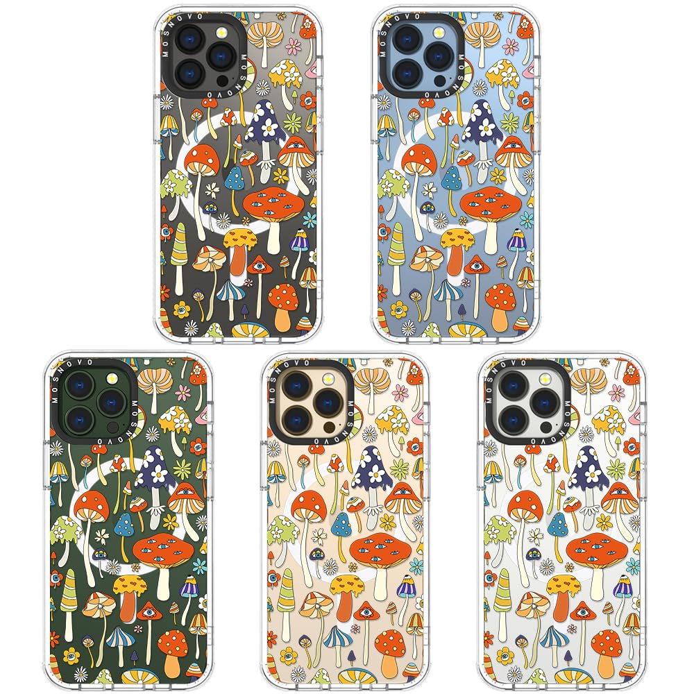 Mosnovo For Iphone 13 Pro Max Case, [Buffertech 6.6 Ft Drop Impact] [Anti Peel Off] Clear Shockproof Tpu Protective Bumper Phone