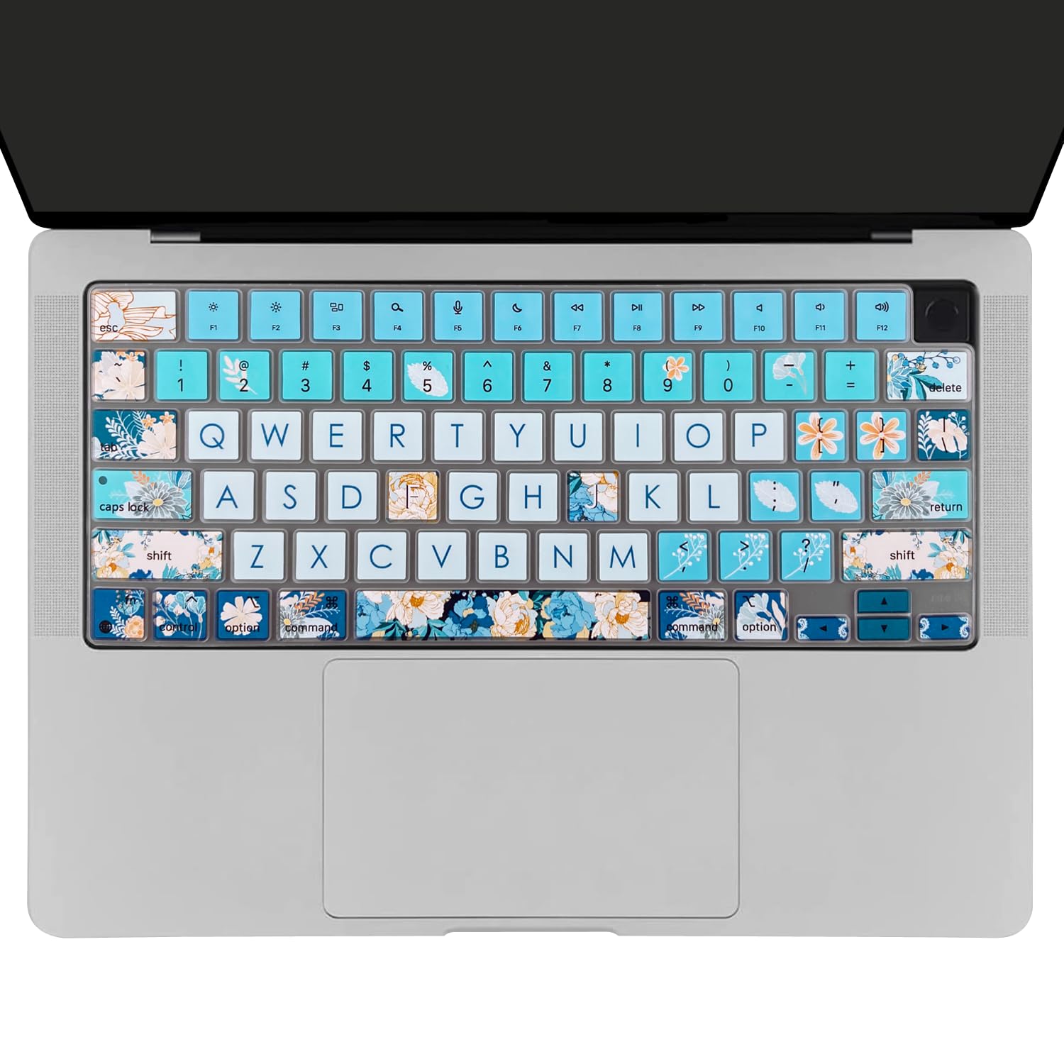Wslucko Keyboard Cover Skin For 2021 2024 Macbook Pro 14''/16    (Model: A2442 A2485 A2992 A2779 A2780 A2991 A2918 M1 M2/M3 Pro