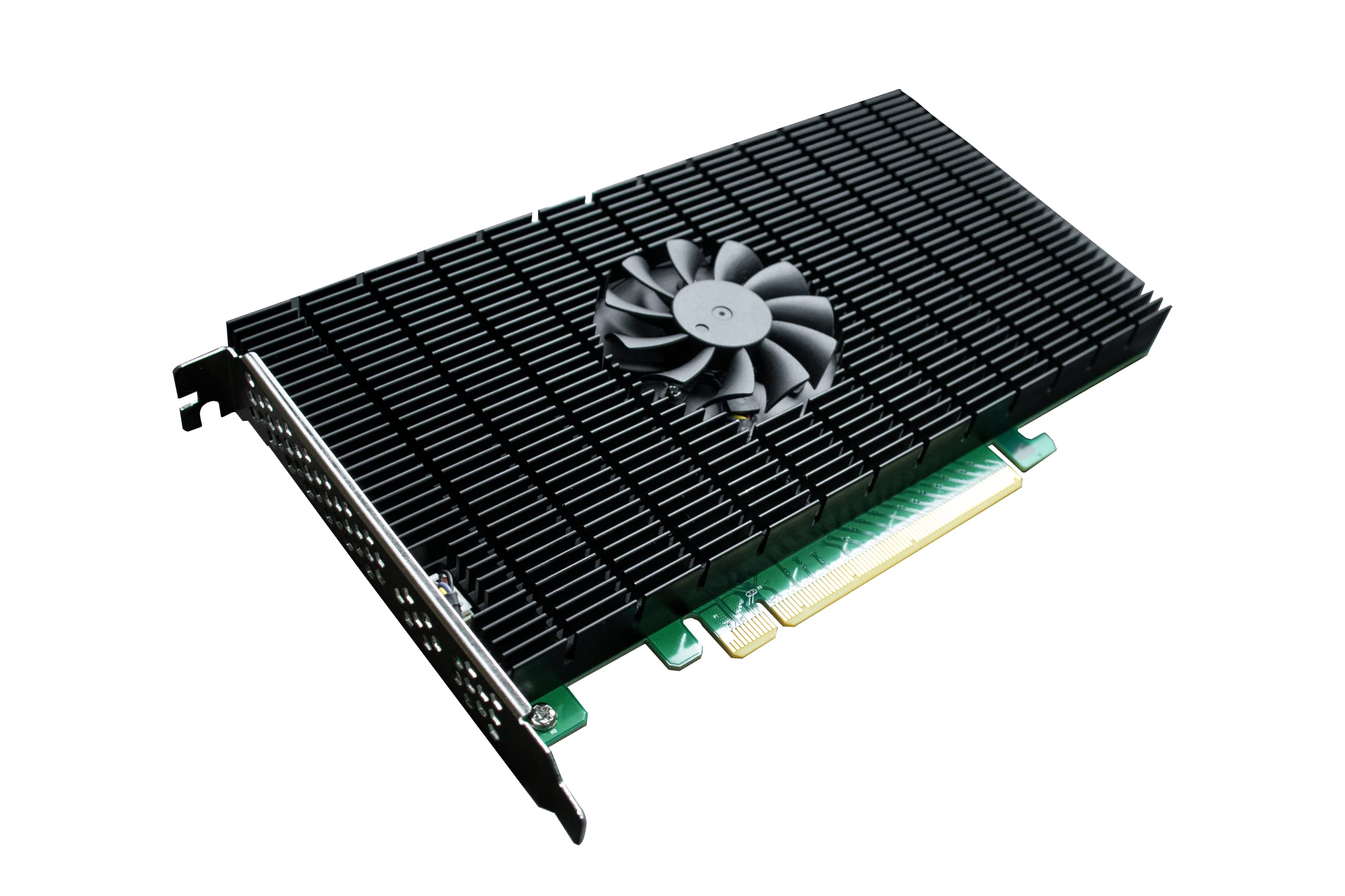 Highpoint 4 Port M.2 Ssd7105 Pcie Gen3 Bootable Nvme Raid Controller For Windows & Linux Systems.