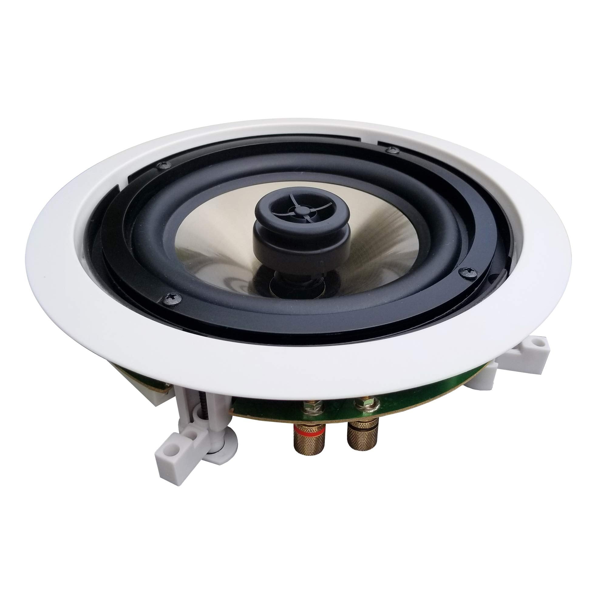 Bic America Fh-6C Formula Series Fh-6C 6-1/2 Inch 150-Watt 2-Way In-Ceiling Speakers With Pivoting Horn Tweeters