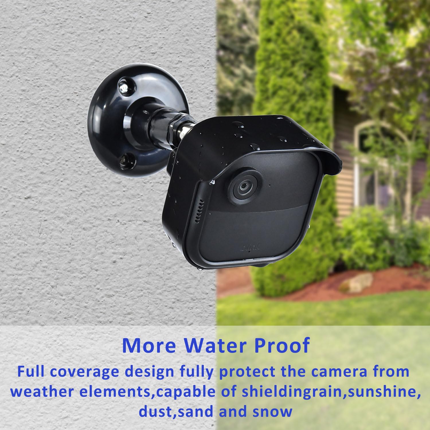 All New Blink Outdoor 4Th Gen Camera Mounting Brackets,2 Pack Weatherproof Protective Housing And 360 Degree Adjustable With Sync Module Wall Mount (Blink Camera Is Not Included)