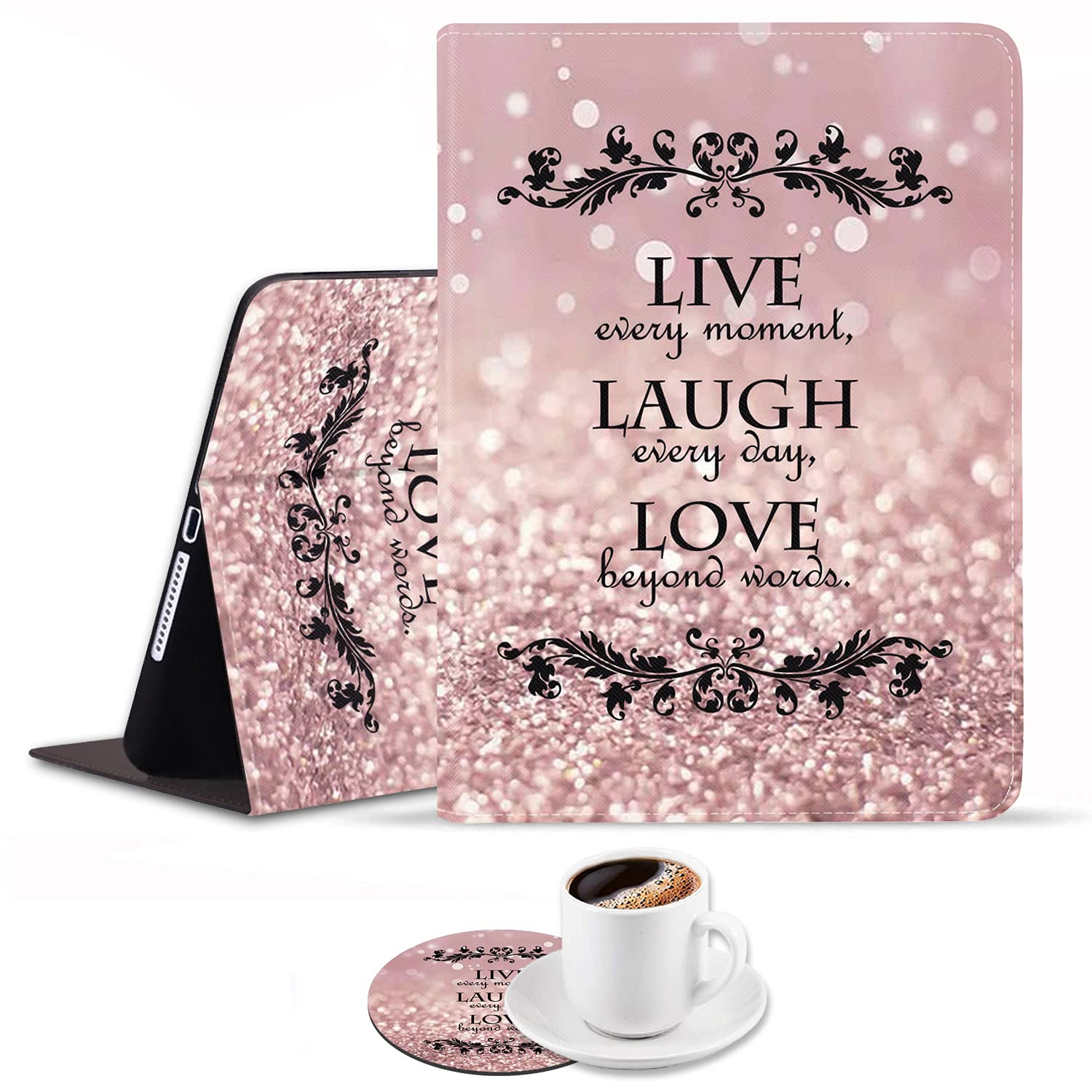 Bosness Case For Ipad 8Th Gen 10.2'' (2020)/7Th Gen (2019), Ipad Air (3Rd Gen) 10.5'' 2019/Pro 10.5 2017, Adjustable Stand Auto